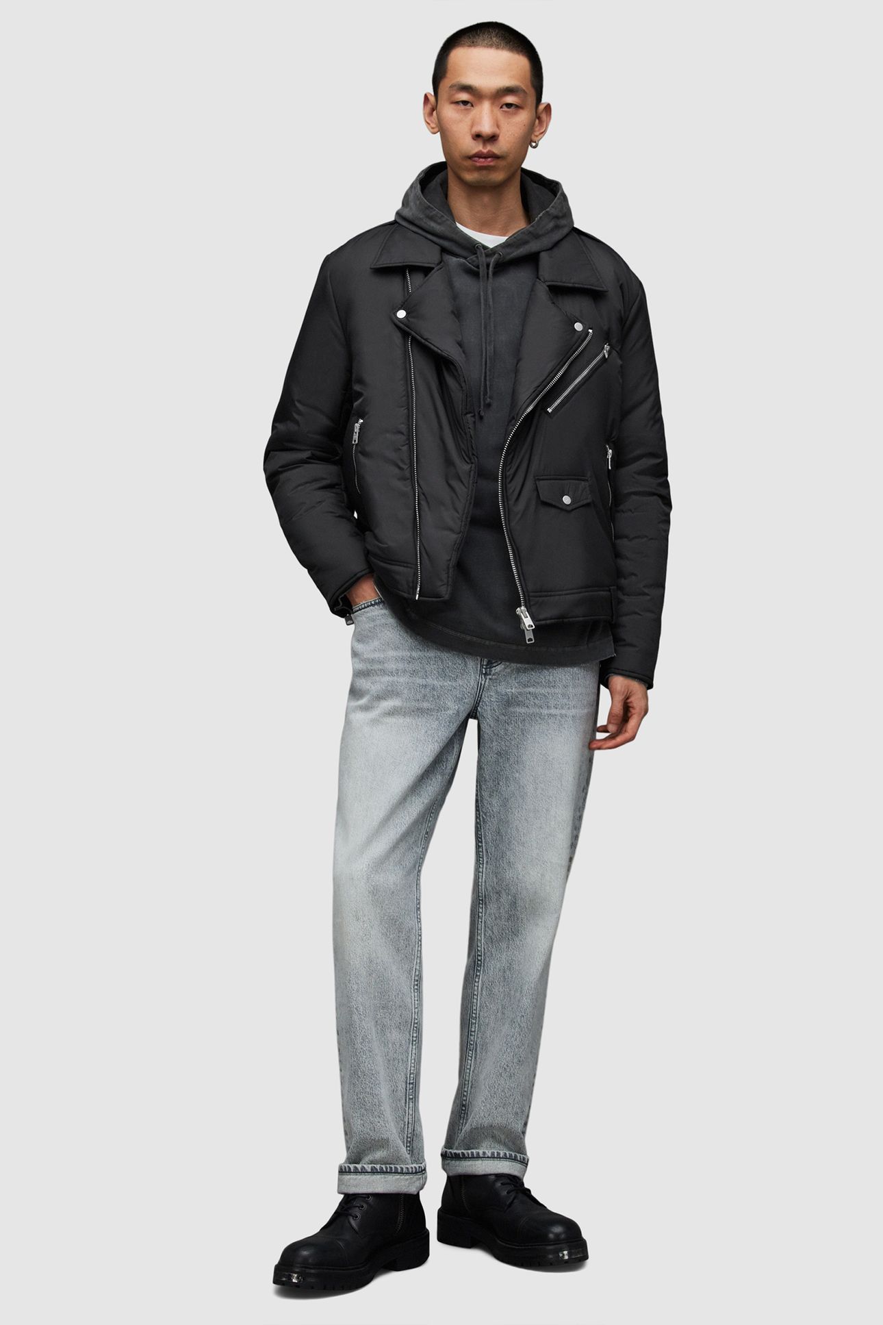 MILLER BIKER JACKET BLACK 3