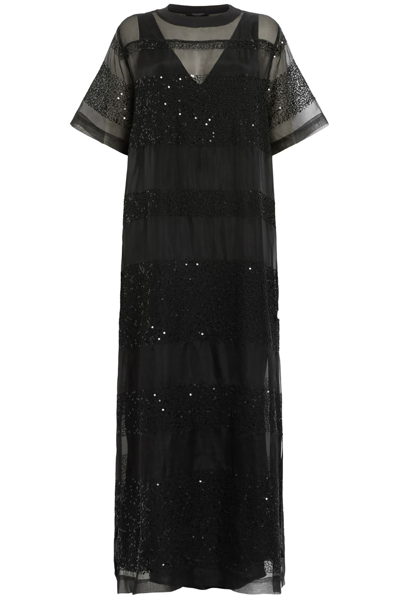 IZABELA MAXI DRESS BLACK 3