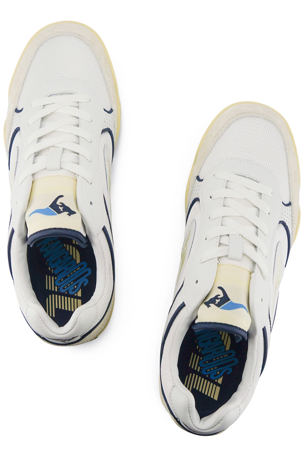 NET WHITE/DK NAVY 2
