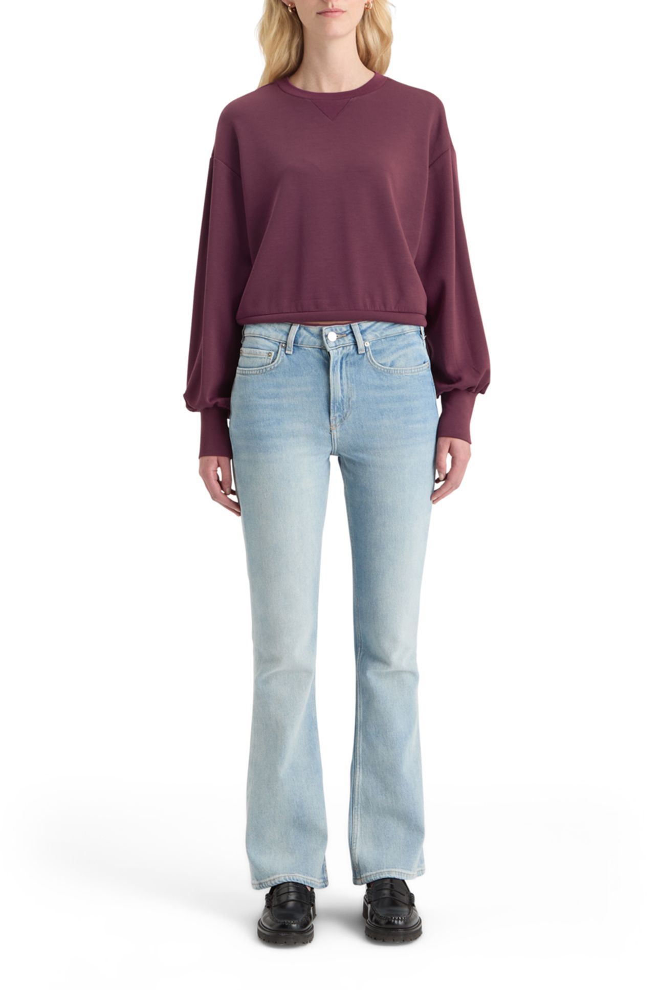MODAL SWEATSHIRT BERRY 3