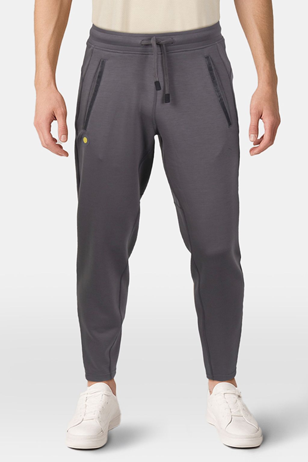 ERIC - MEN'S FUNCTIONAL TRACK PANTS GREY 1
