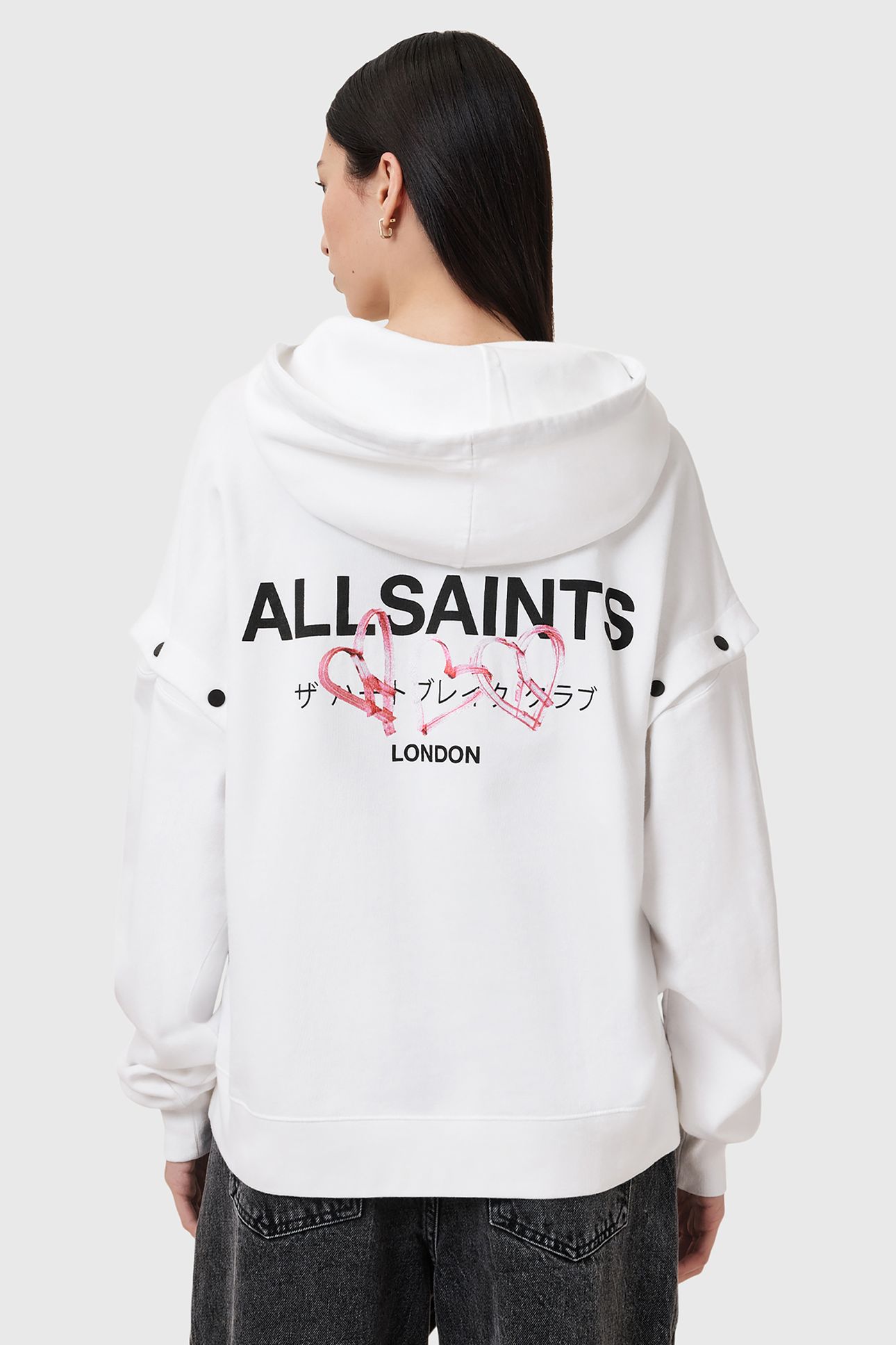 AMORE AMPHIE HOODY OPTIC WHITE 2