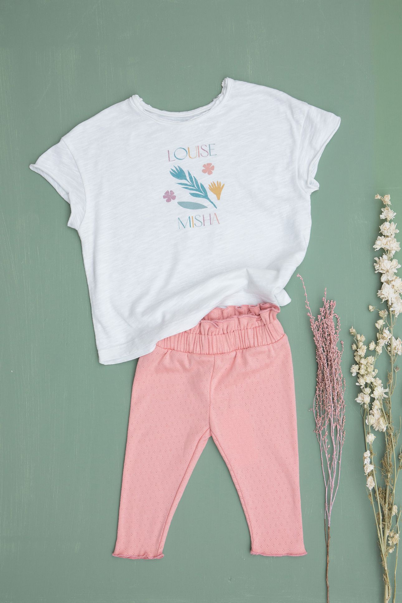 TEE FLORA WHITE 2