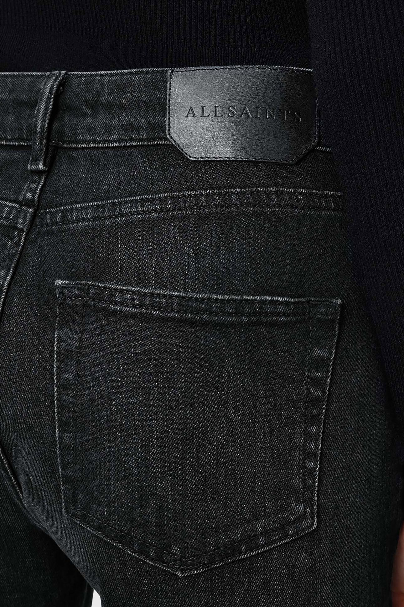 HOLLIS CARGO BOOTCUT WASHED BLACK 8