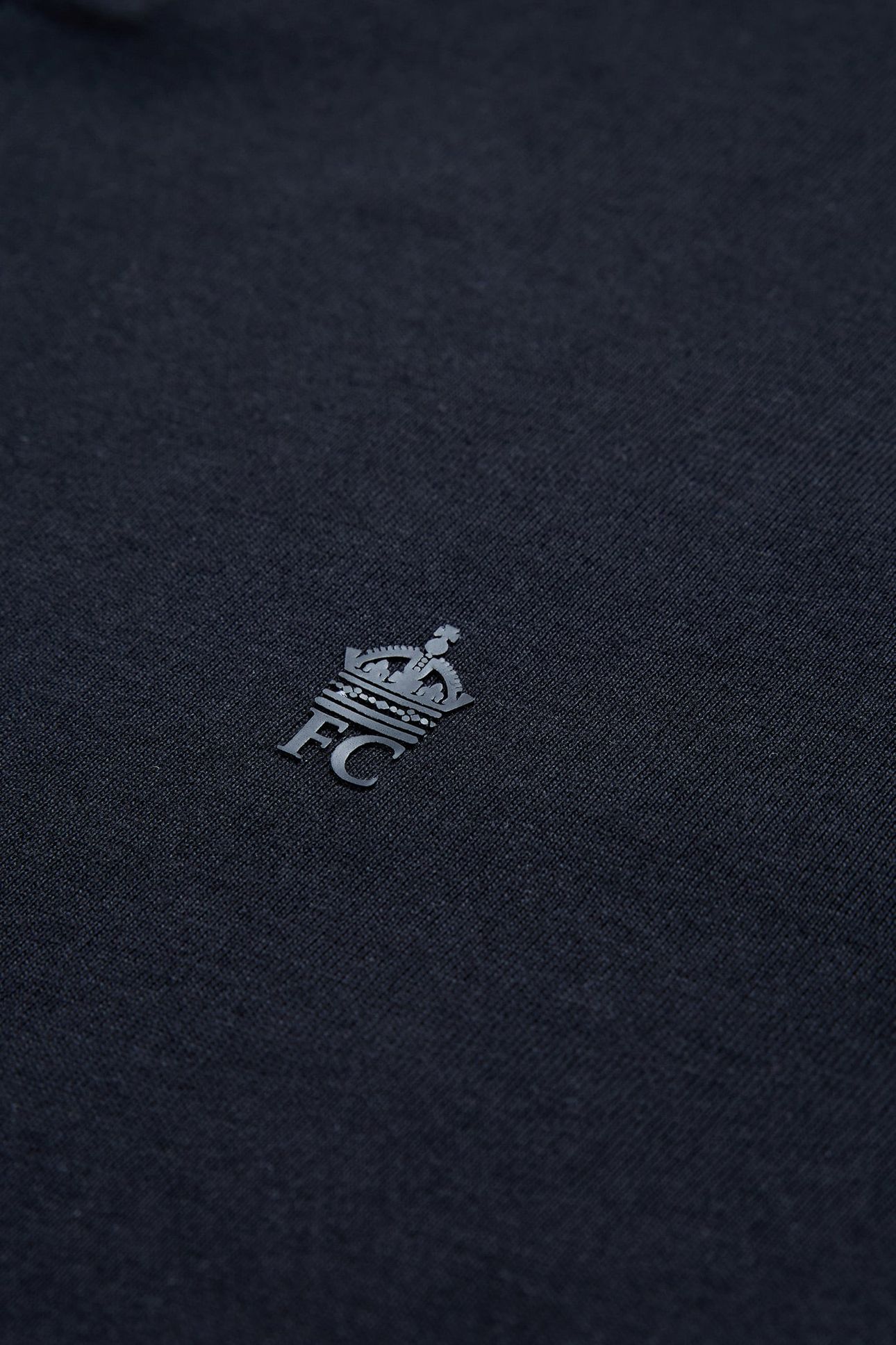 TROPHY TIPPED POLO BLACK/WHITE 3