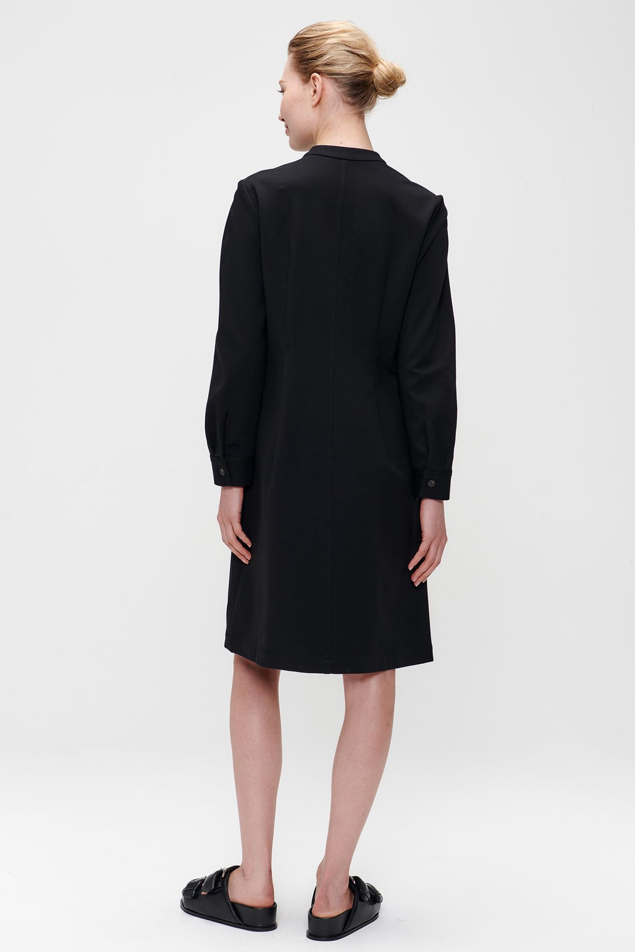 LACEY POLO DRESS BLACK 2