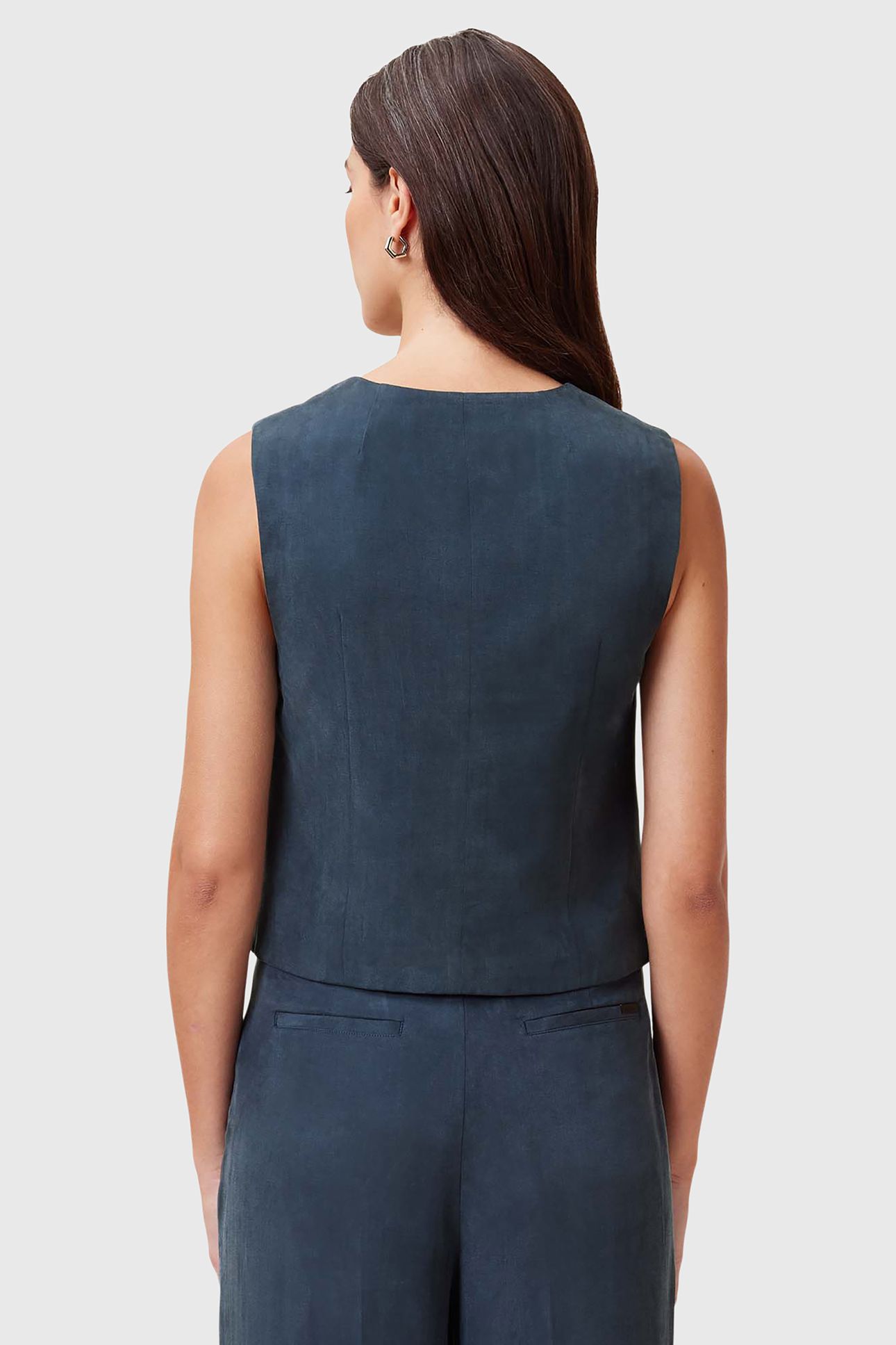 AVERIE TEN WAISTCOAT BLUEBERRY BLUE 2