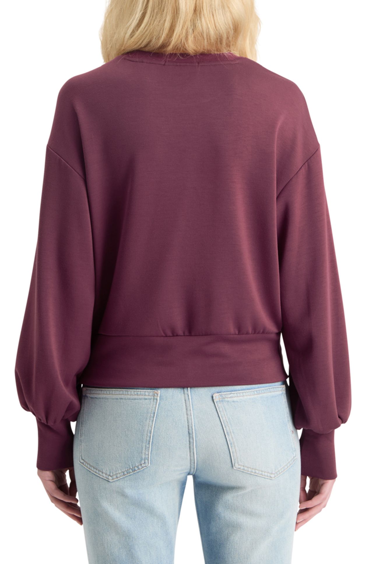 MODAL SWEATSHIRT BERRY 2