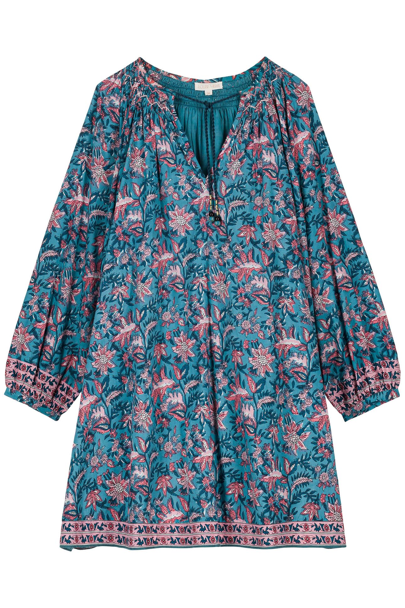 DRESS JANICE TEAL GARDEN OF EDEN 3