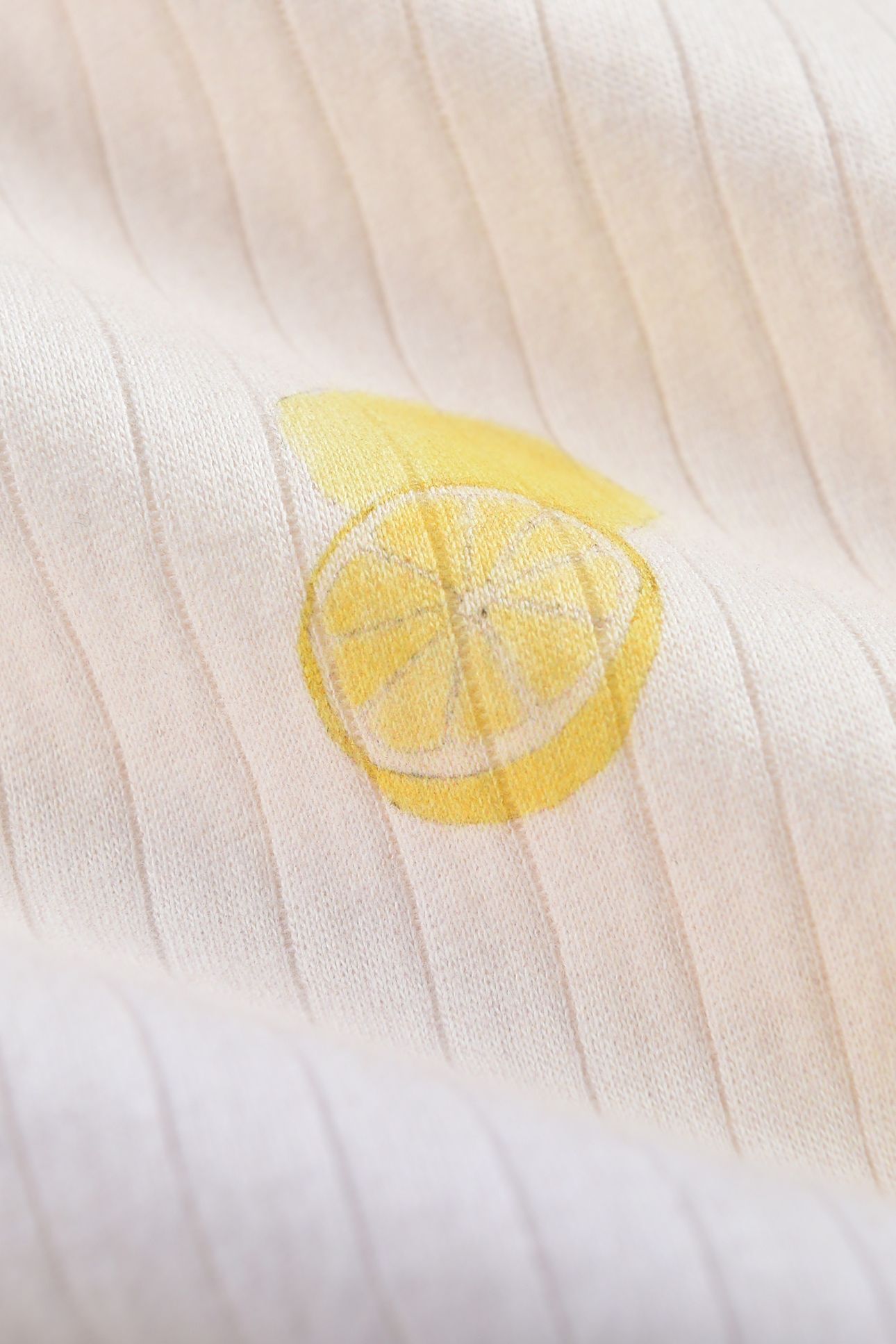 TEE APOLI CREAM LEMONS 10