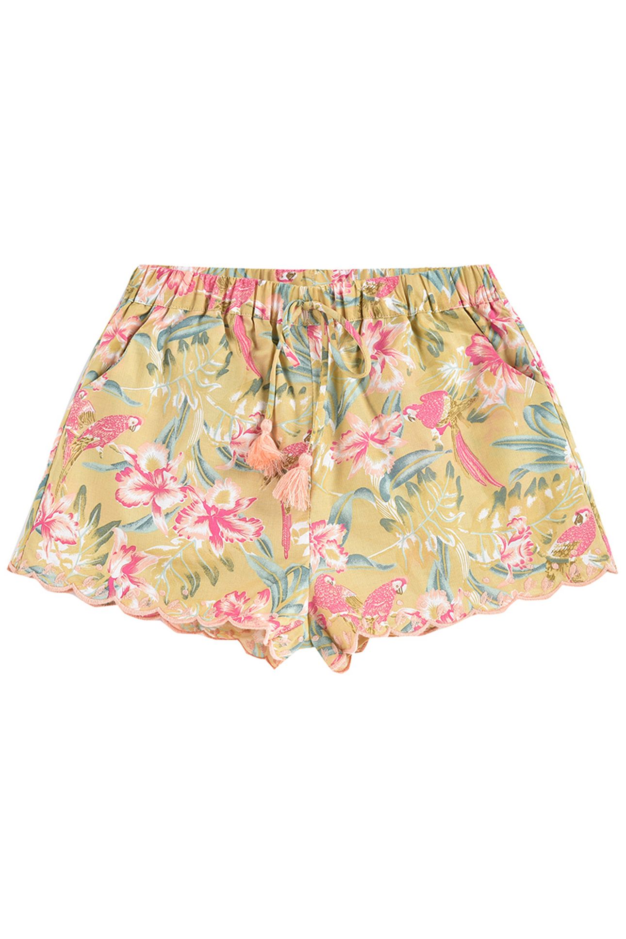SHORTS VALLALOID SOFT HONEY PARROTS 1