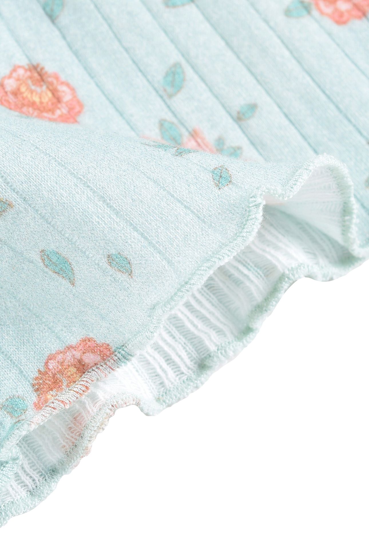 TANK TOP ALASHA VINTAGE BLUE FLOWERS 7
