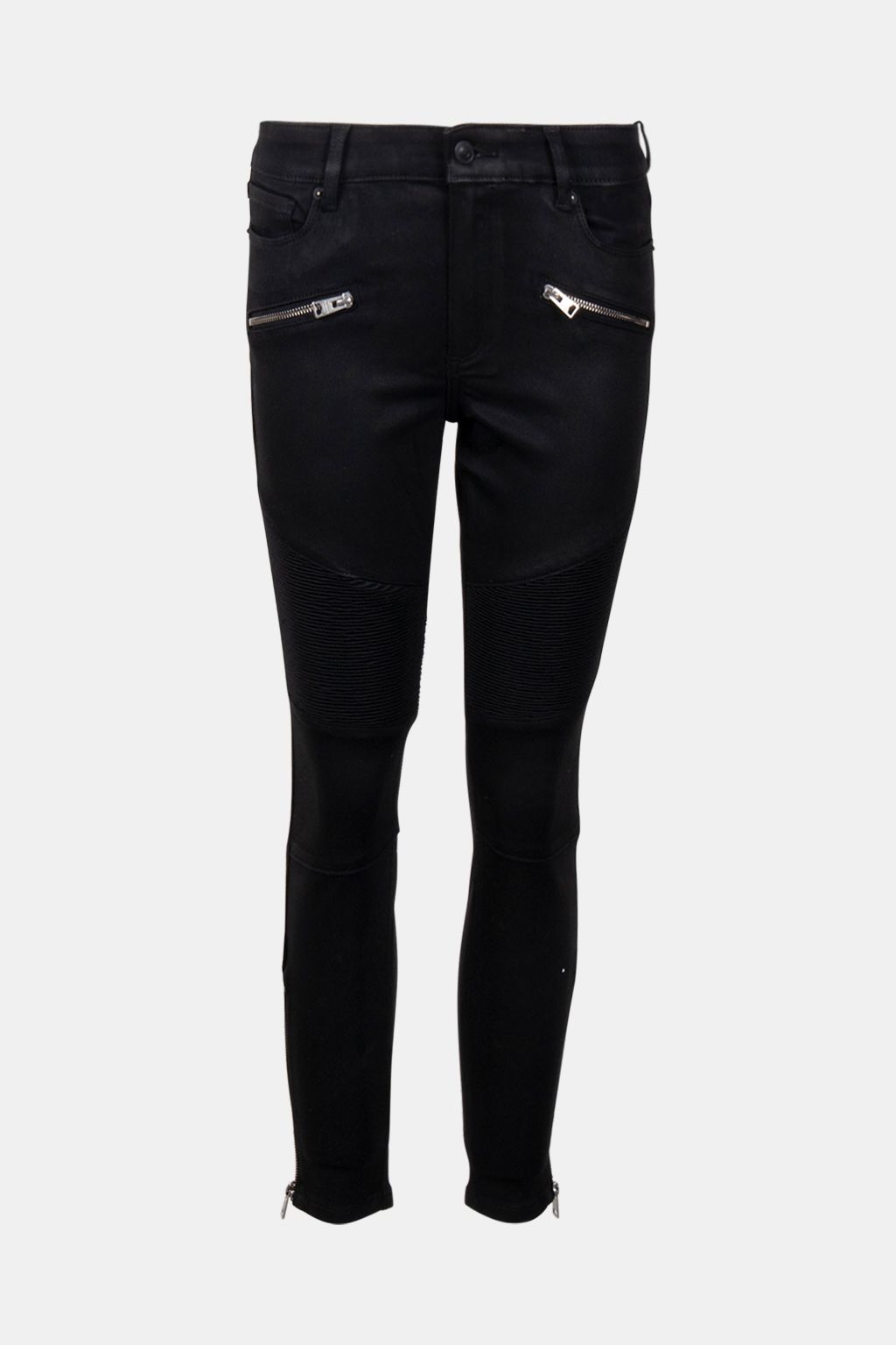 MILLER BIKER JEAN COATED BLACK 3