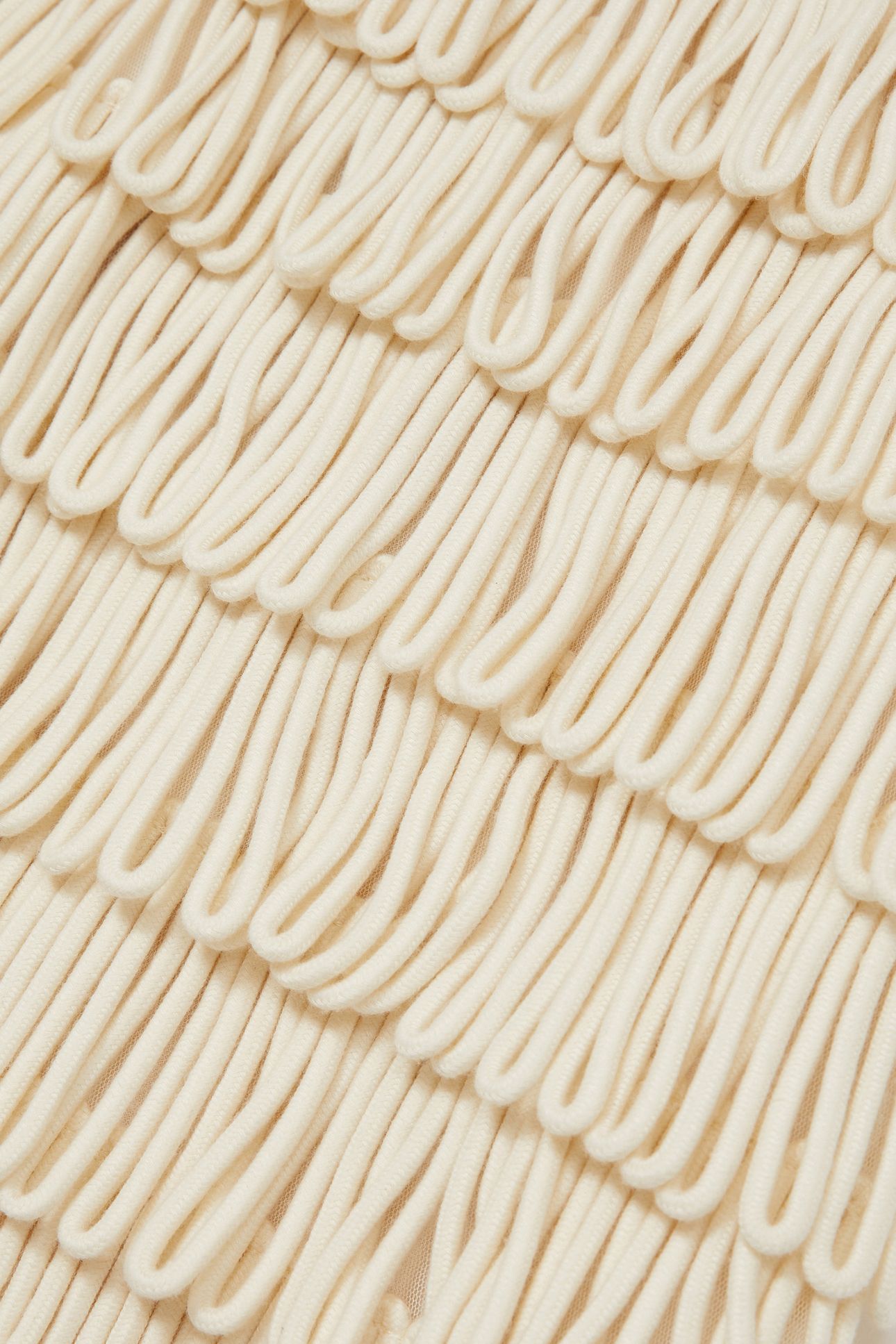 BOBBI FRINGE MINI IVORY 5