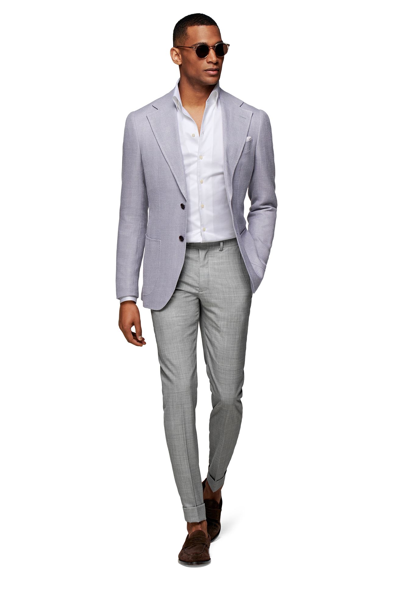 TAILORED FIT HAVANA BLAZER LILAC 3