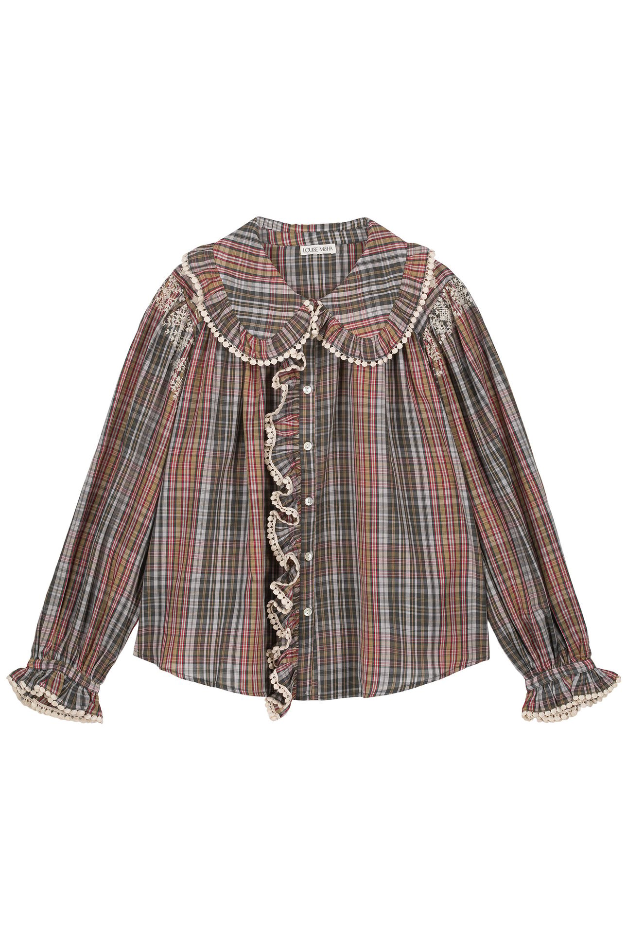 SHIRT JEAN GREEN CHECKS 2