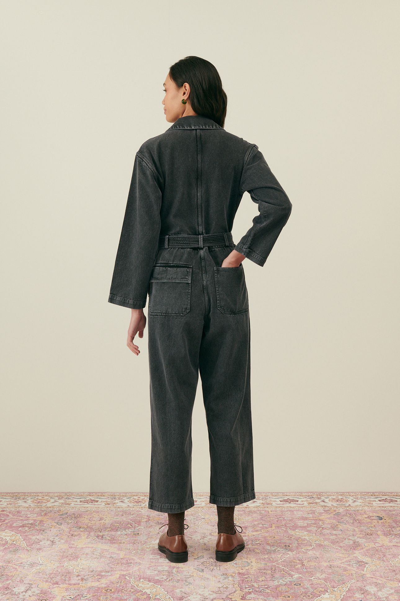 OVERALLS SYLVYNE CHARCOAL 2