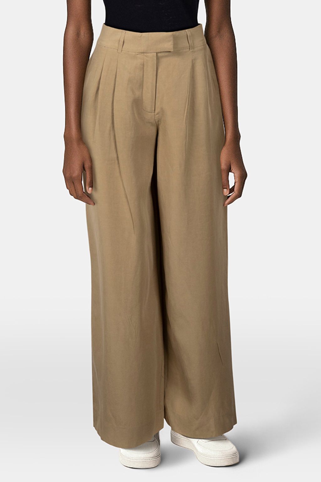 DERI LYN TROUSER LIGHT KHAKI BROWN 1