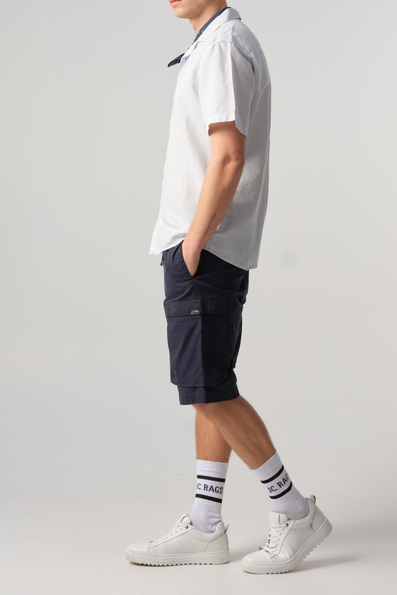 ELVIS CASUAL OVERHEMD KM BABY BLUE 3