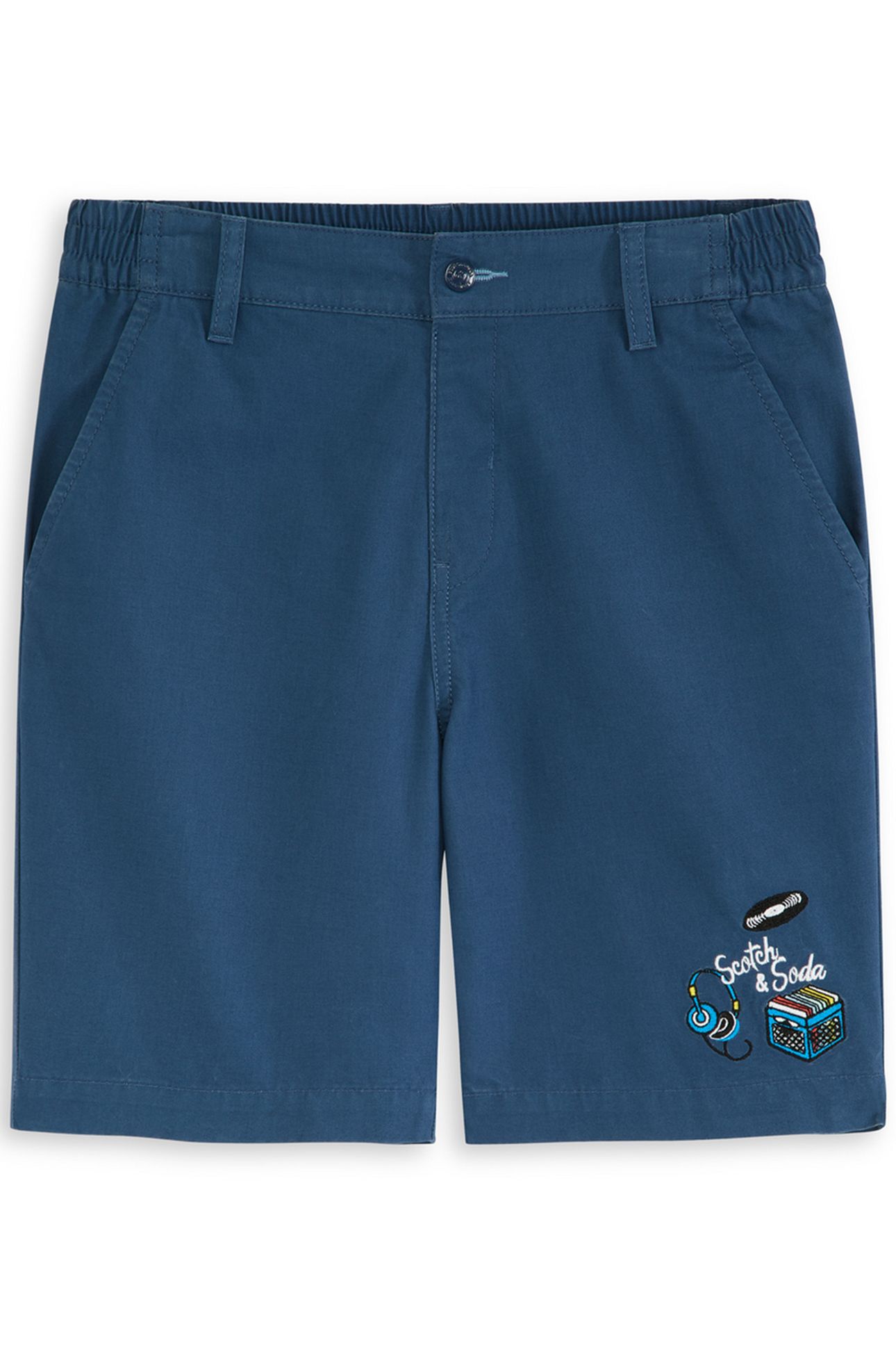 BOYS HALF PANAMA SHORT DARK OBSIDIAN 1