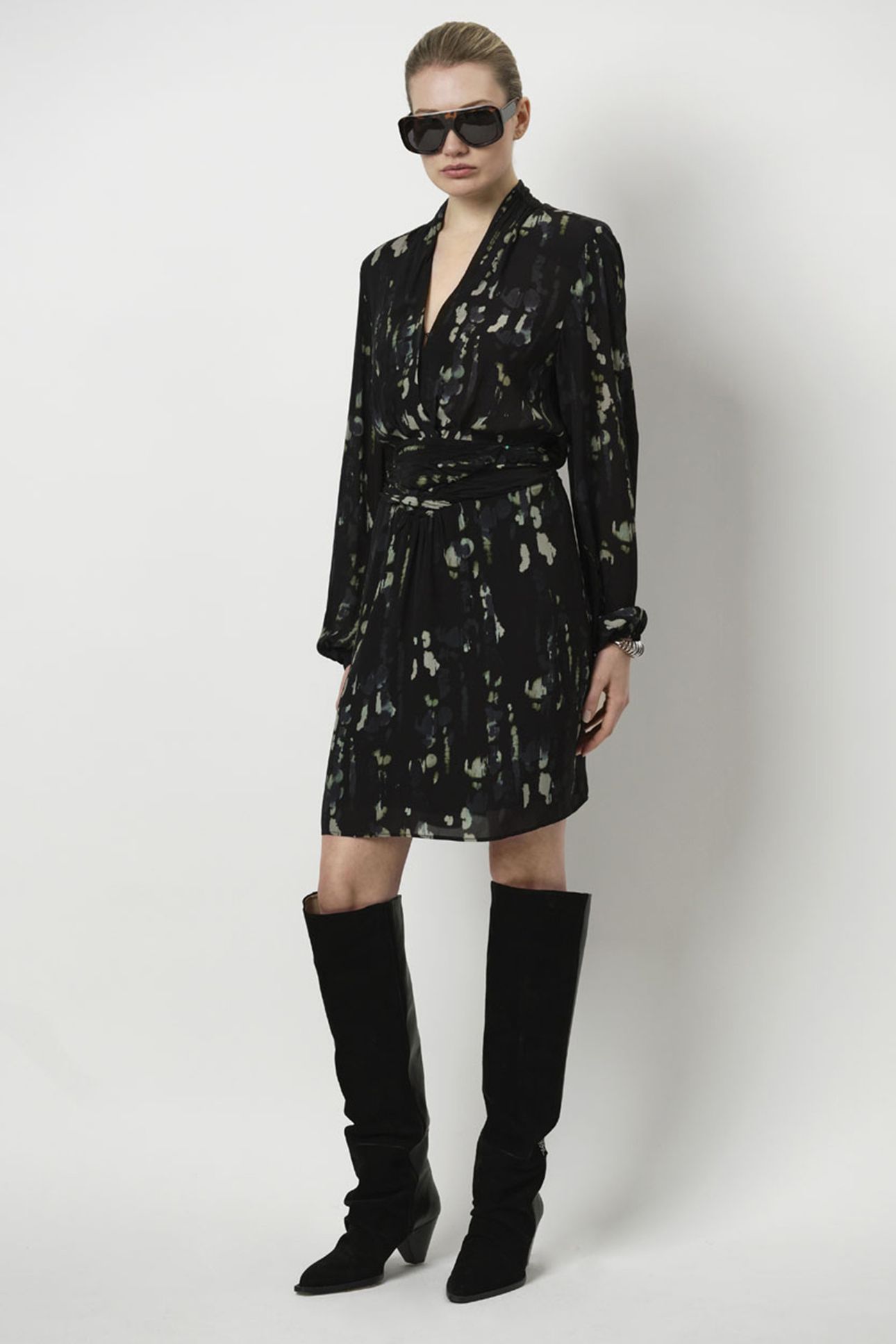 PALLAS PRINTED MINI DRESS MULTICOLOUR 1