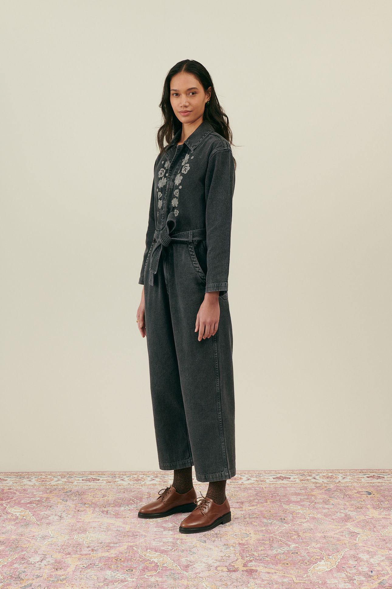 OVERALLS SYLVYNE CHARCOAL 4