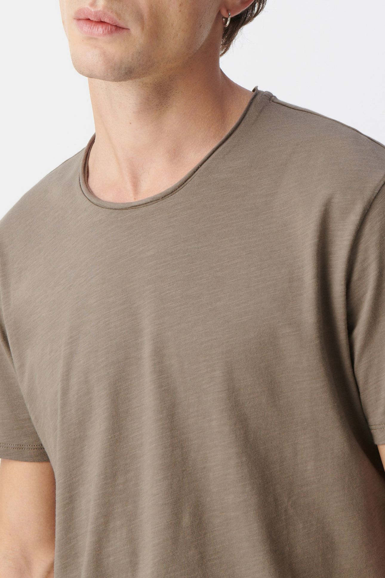 ORGANIC COTTON ESSENTIAL ROUND-NECK T-SHIRT 5