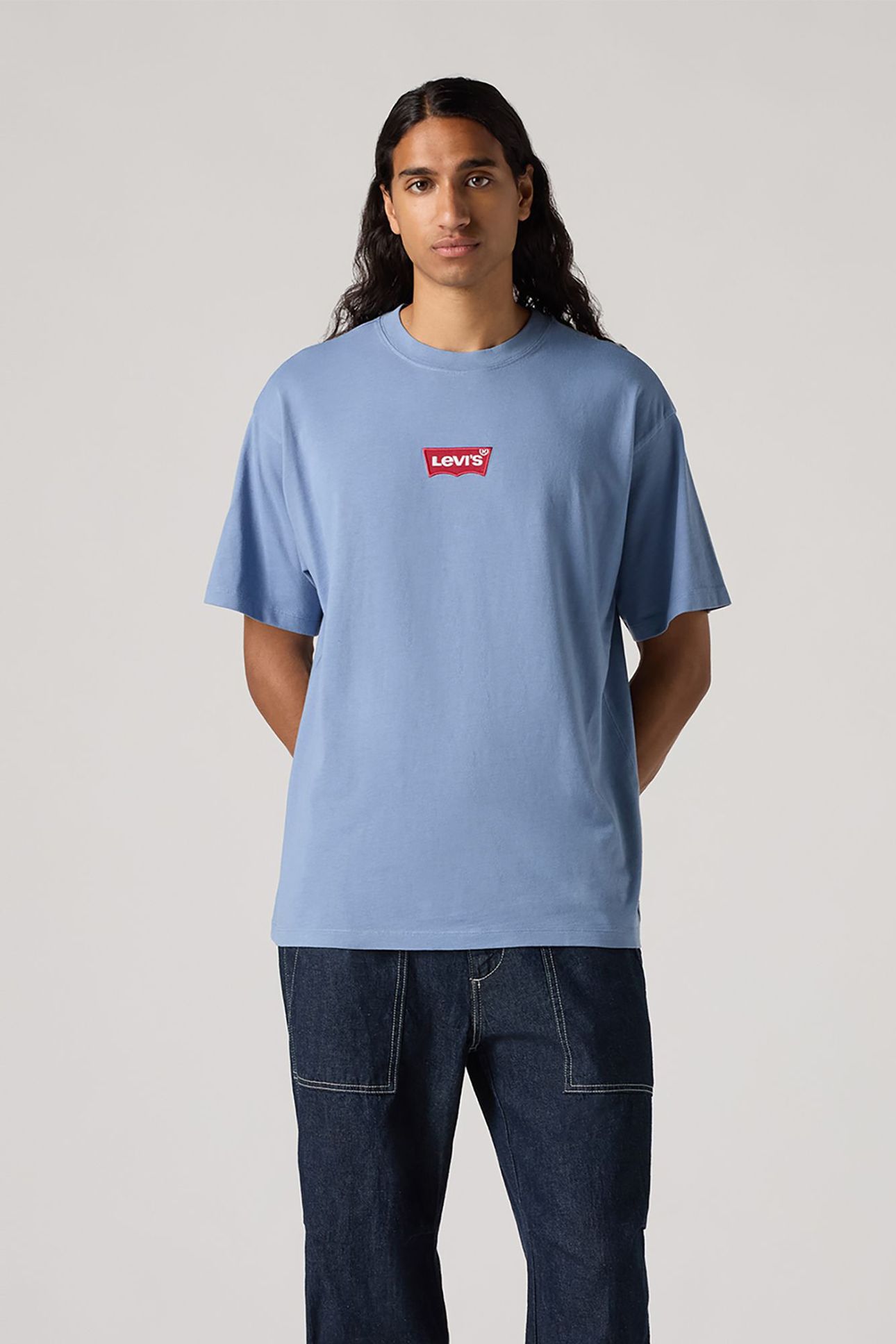 VINTAGE FIT GRAPHIC TEE BADGE BW LOGO 1