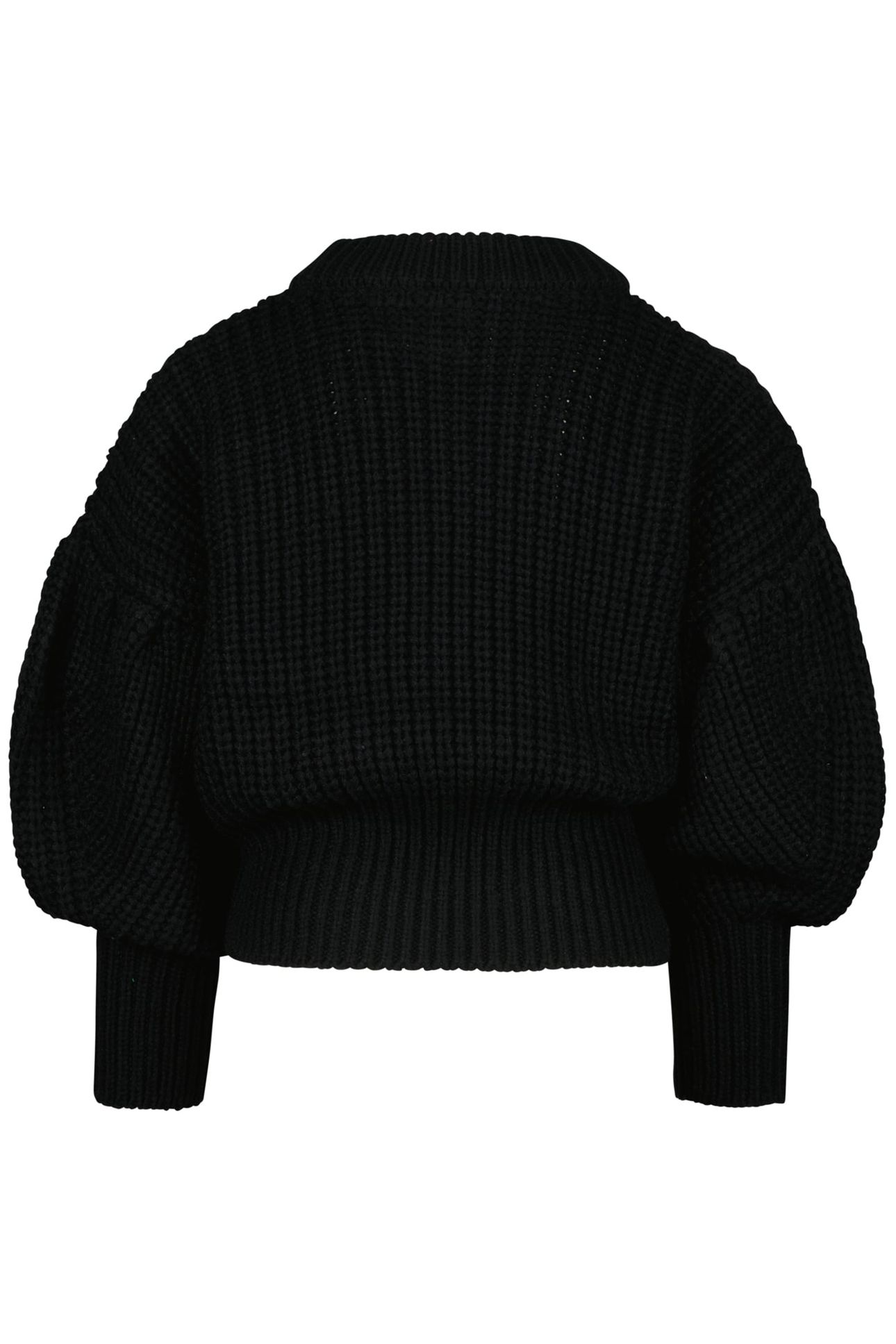 MICHELLE FLAT KNIT DEEP BLACK 5