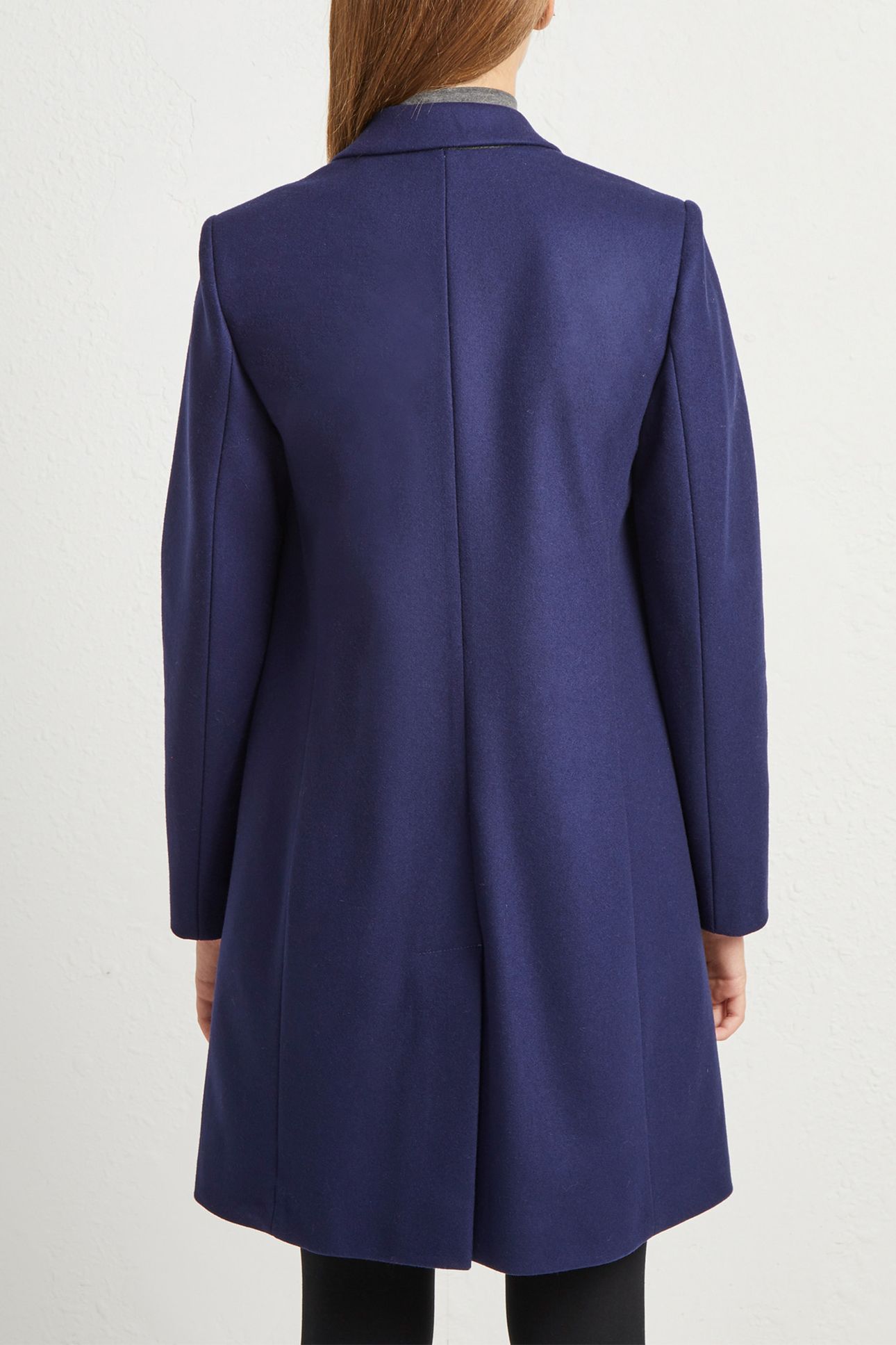 FT PLATFM FELT SMART COAT UTILITY BLUE 2