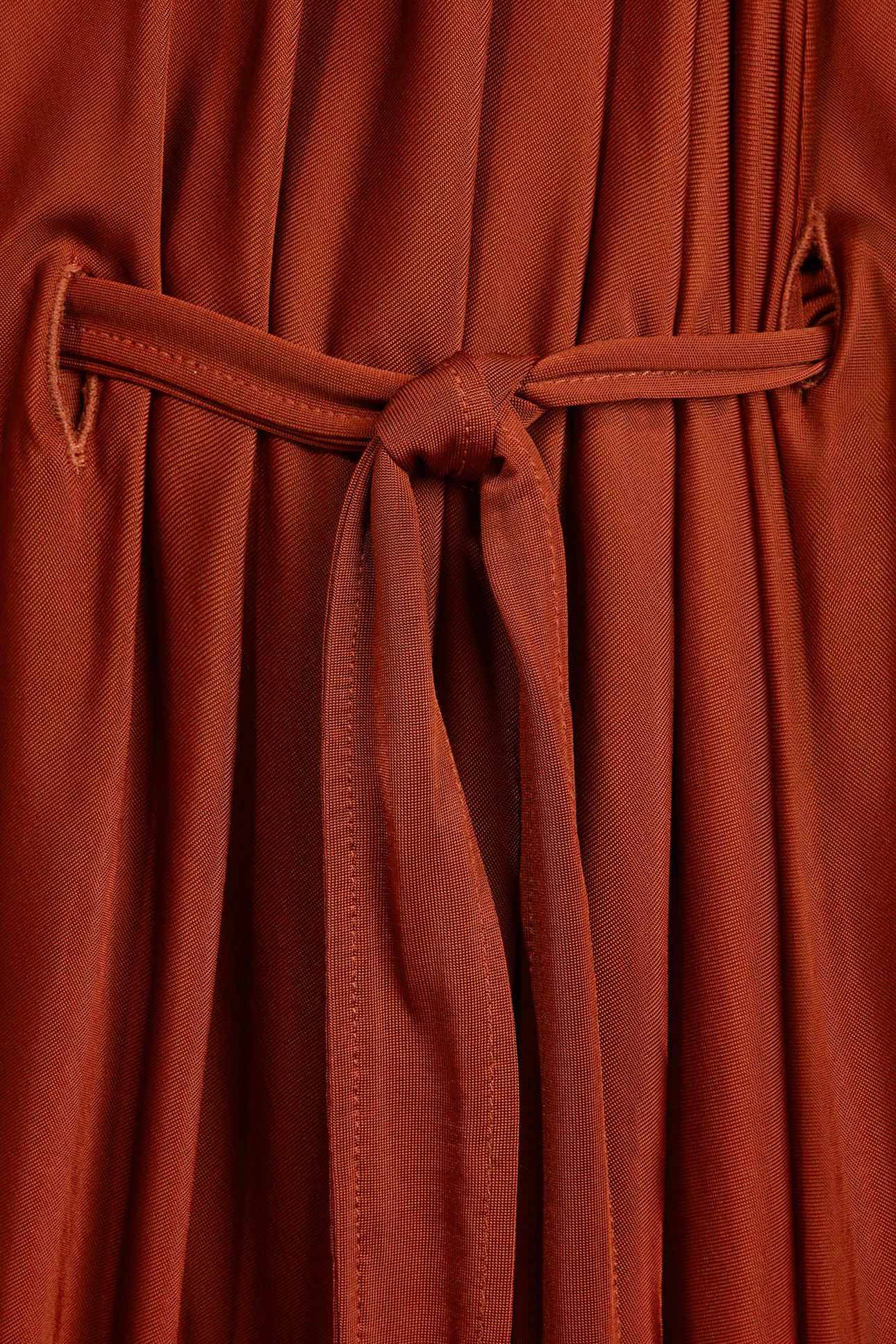 ERIN DRESS SUN BAKED ORANGE 6