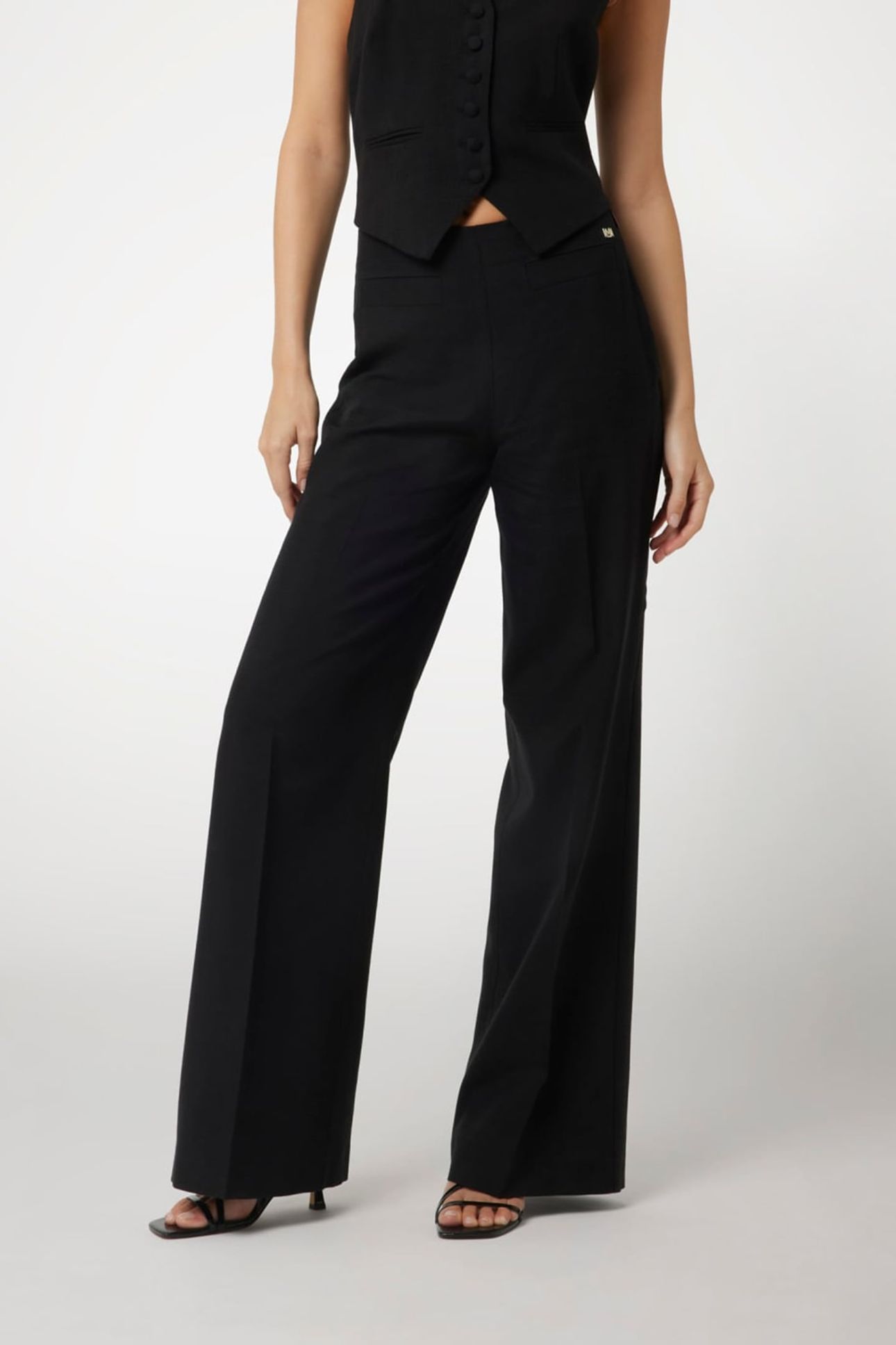 MARCIANO BY GUESS DANIELLE PANT JET BLACK 1