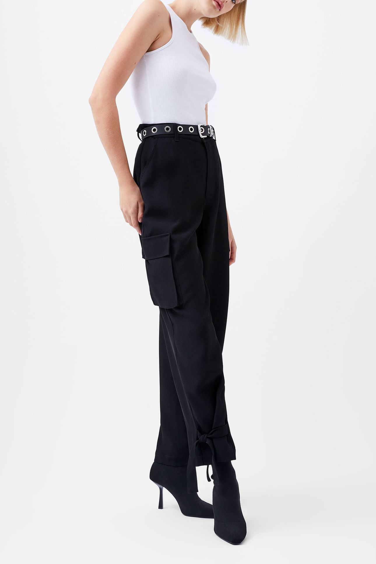 BELLA TWILL TROUSER BLACKOUT 4