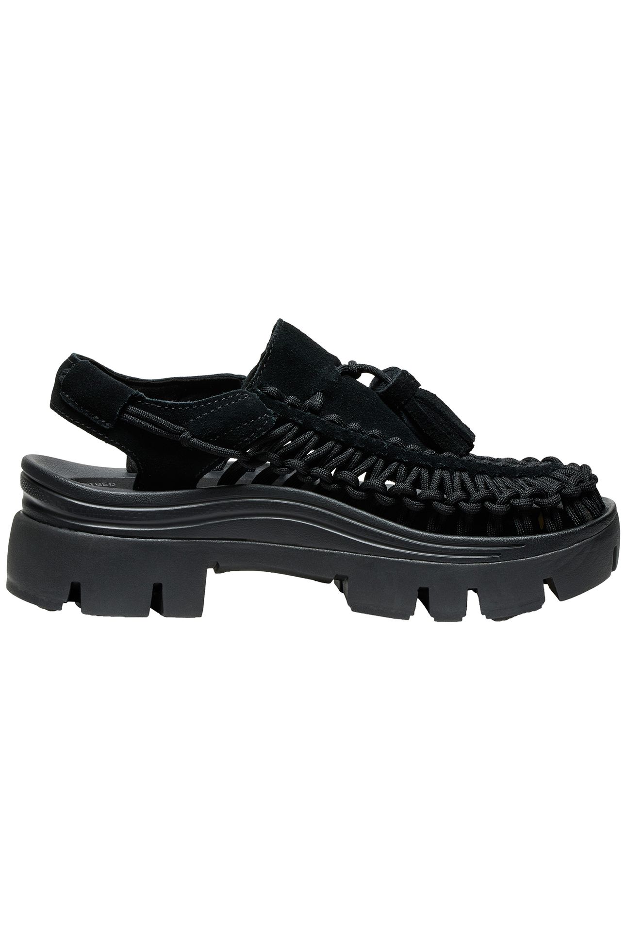 UNISEX UNEEK PLT TASSELL BLACK/BLACK 2