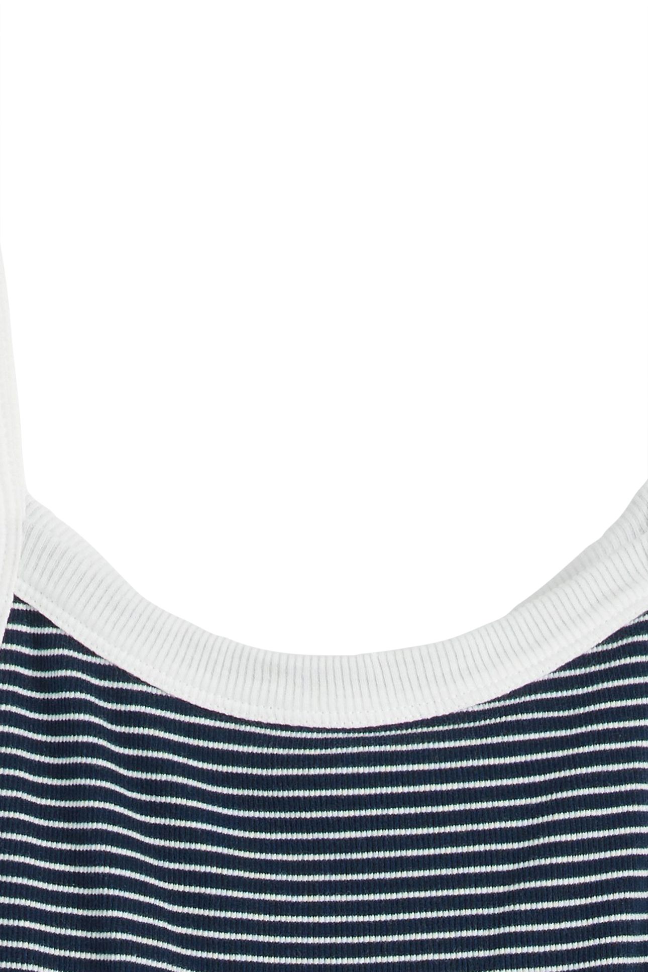 ESSENTIAL SPORTY RIB TNK ANNALISE STRIPE 6