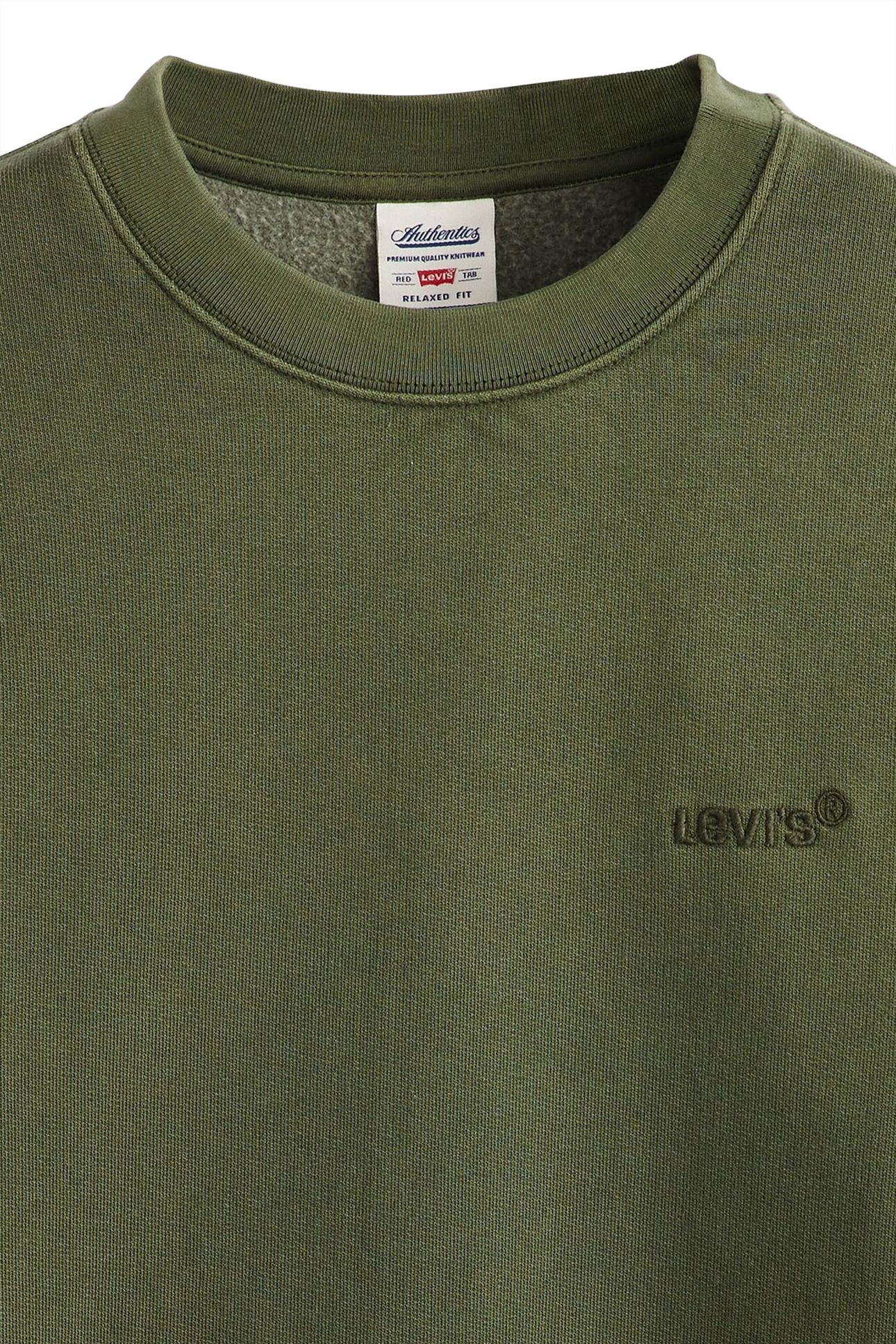 AUTHENTIC CREW GARMENT DYE KOMBU GREEN 6