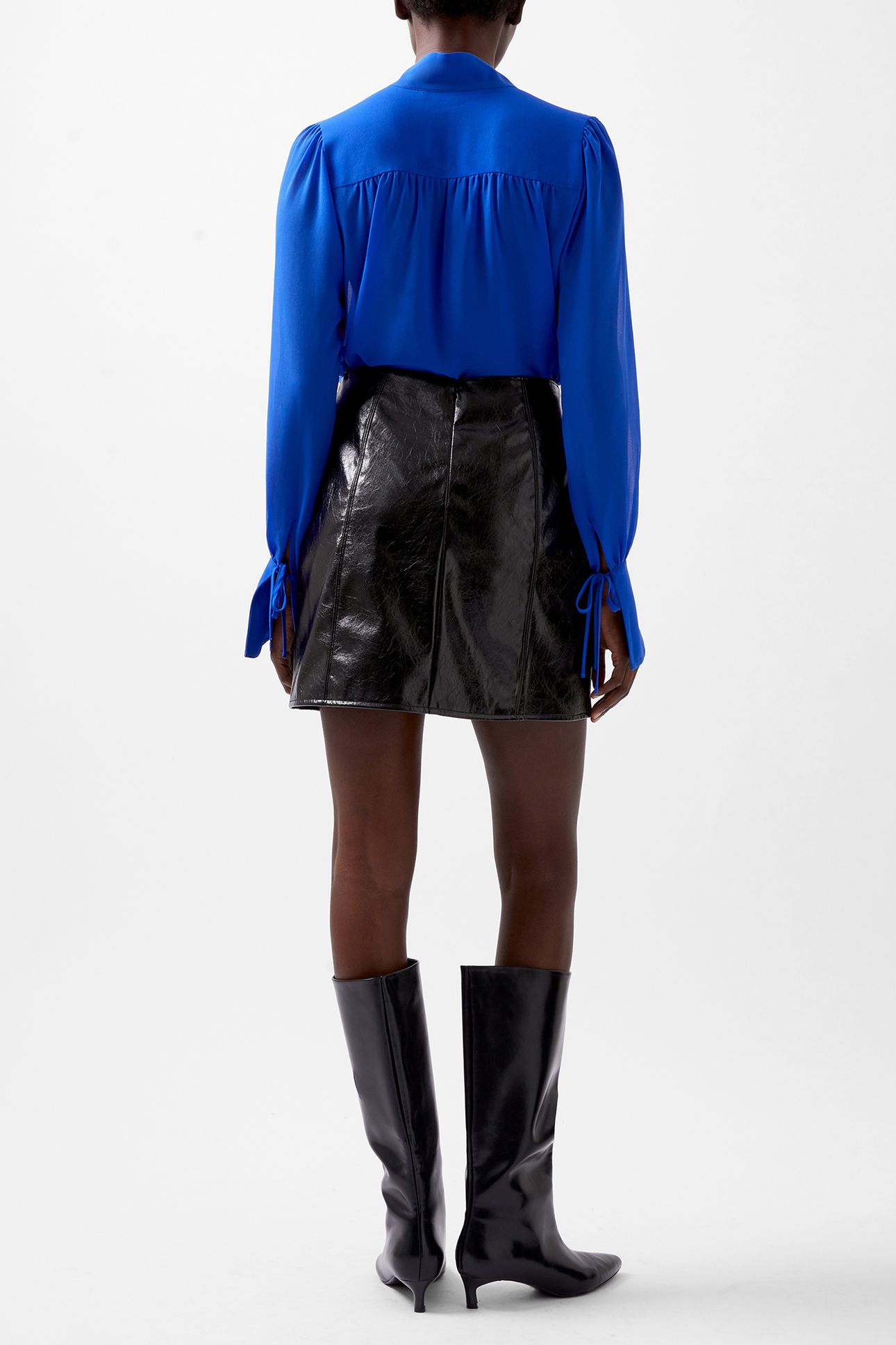 EMMETT PU SKIRT BLACKOUT 3