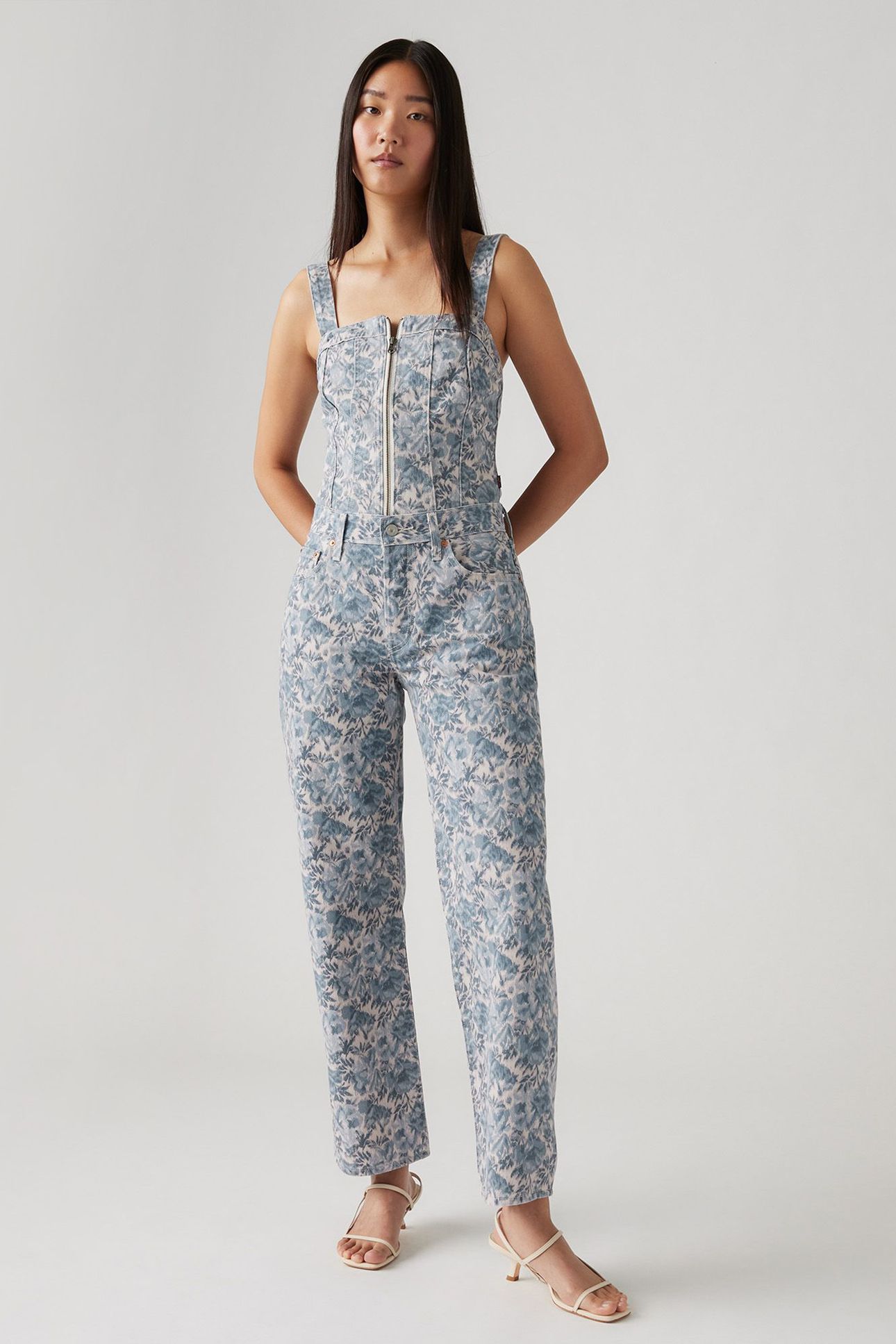 501 '90S ANKLE OPHELIA FLORAL 2