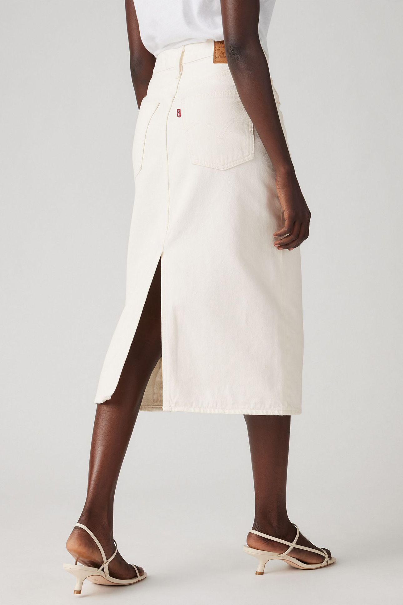 HR BACK SLIT SKIRT SNOWING IN LA 7