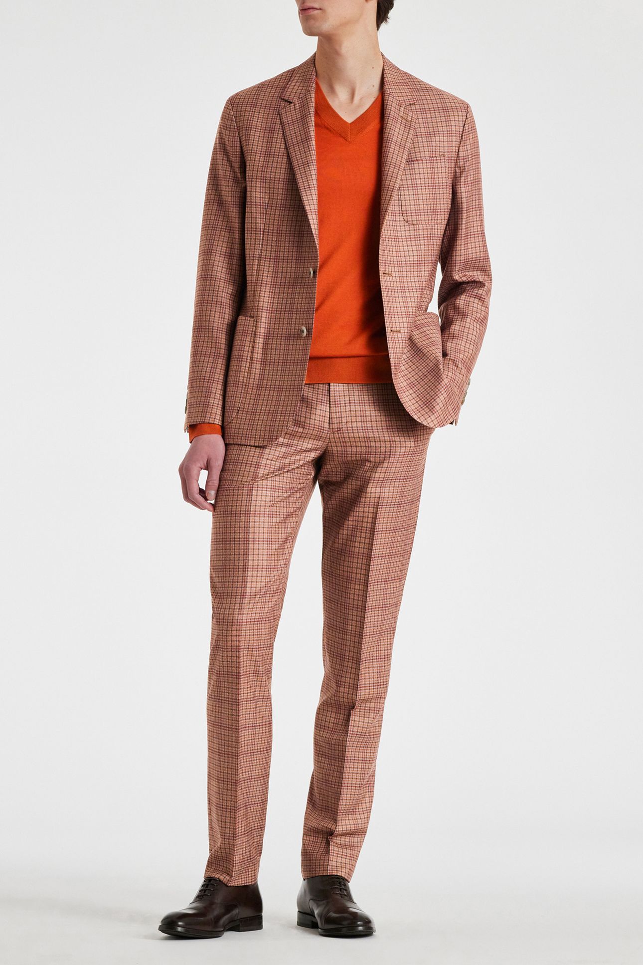MENS SLIM FIT TROUSER PINK 3
