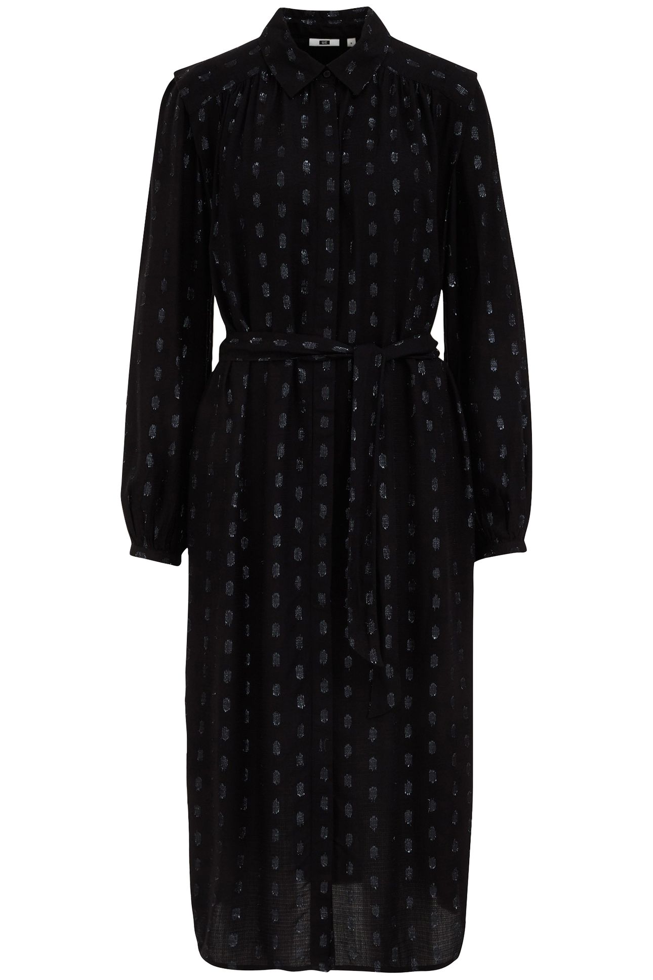 DRESS MID LENGTH BLACK 3