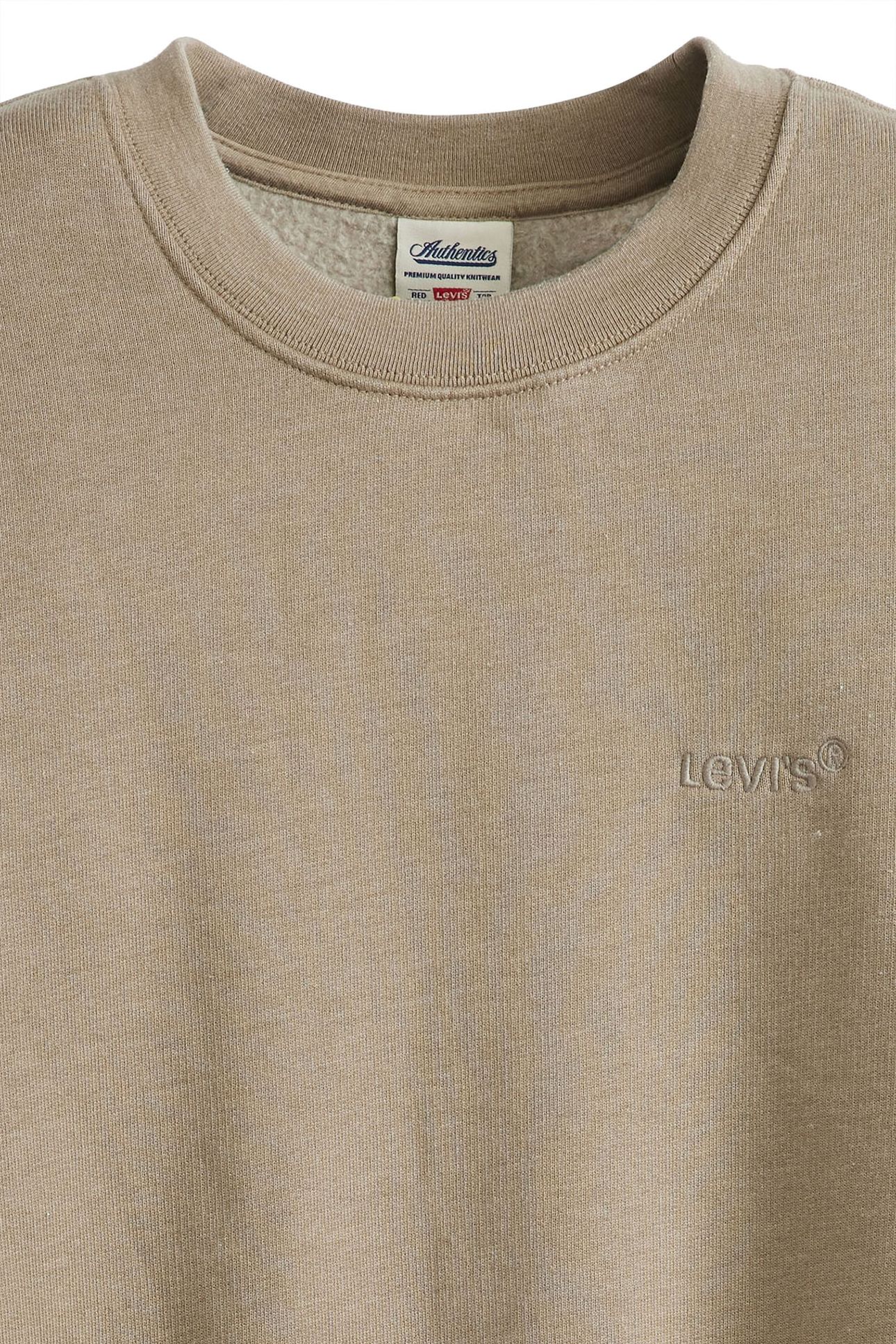 AUTHENTIC CREW TWOTONE OVERDYE EGRET 6