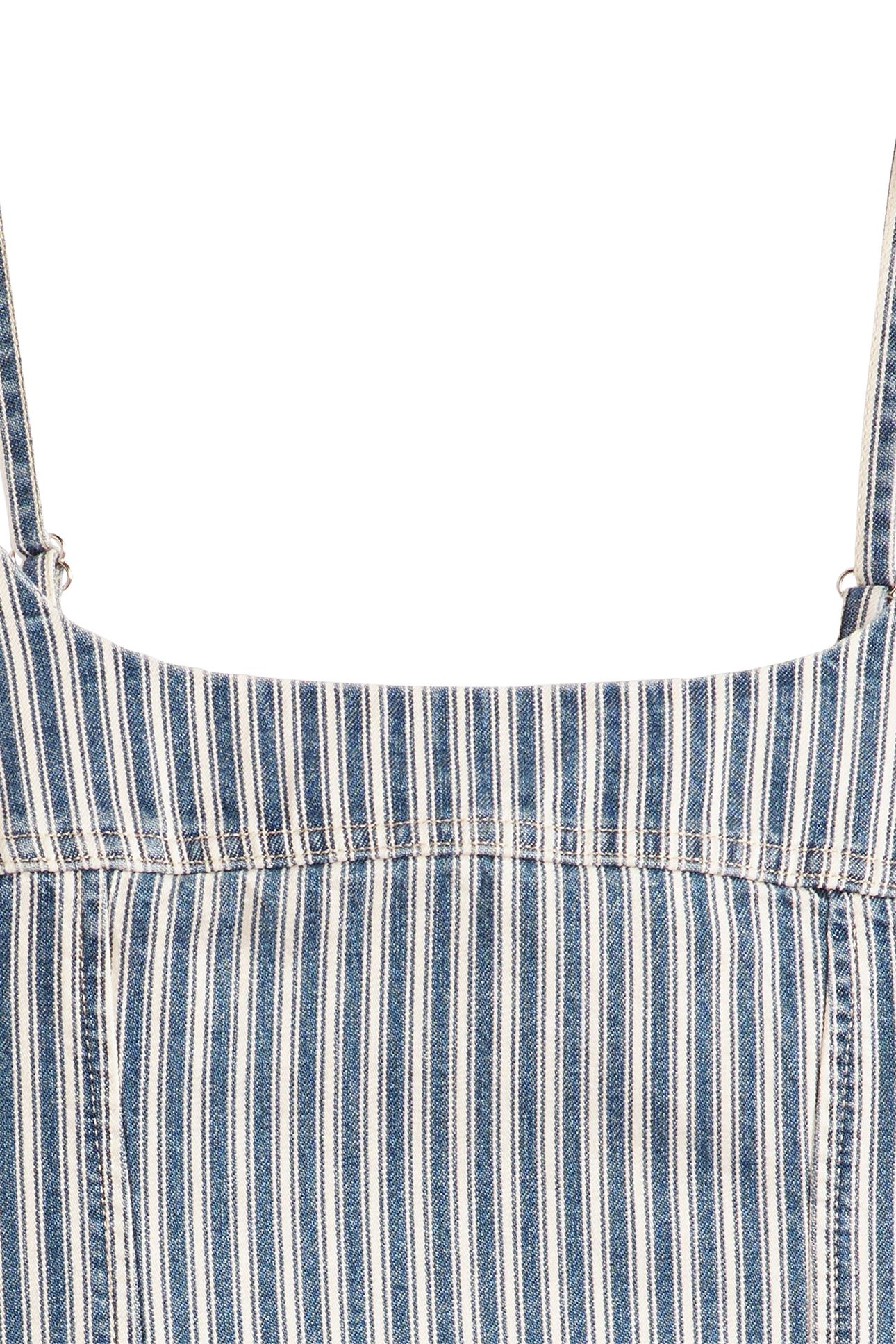 JADINE DENIM CAMI TANK MISCHA STRIPE 6