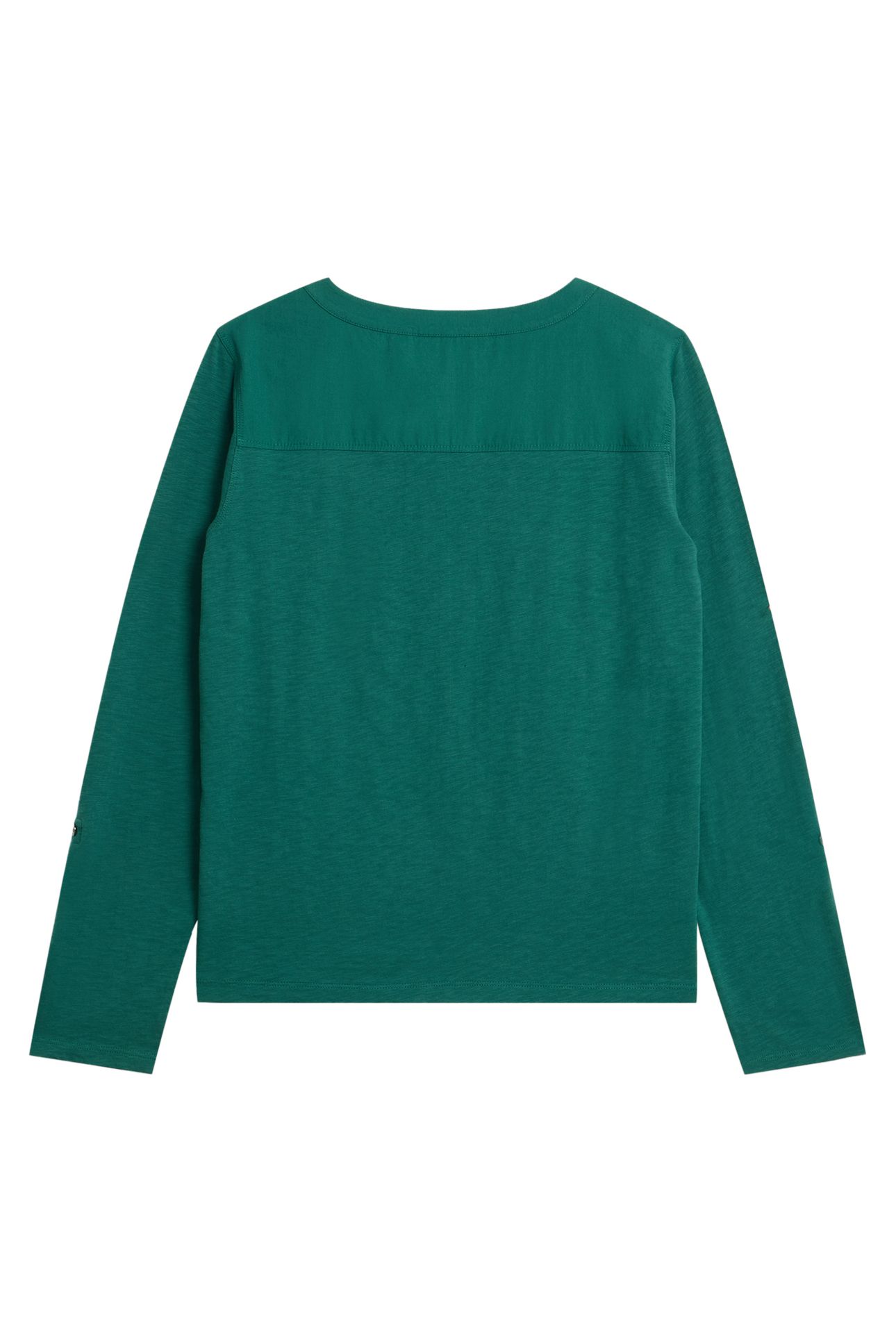 MACLEY MIX SHIRT DARK TEAL 4