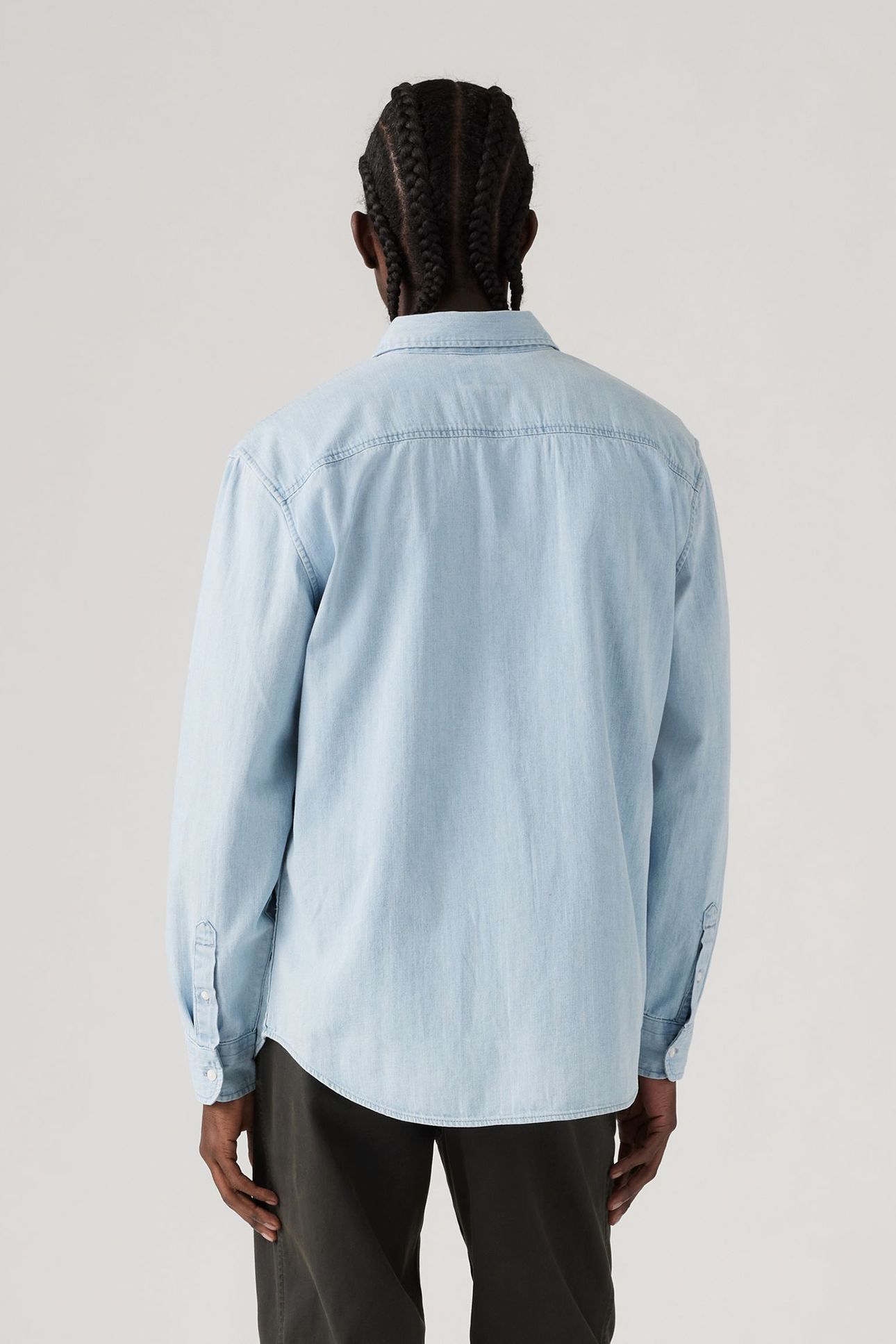 AUTHENTIC BUTTON DOWN ANDRE LIGHT WASH 2