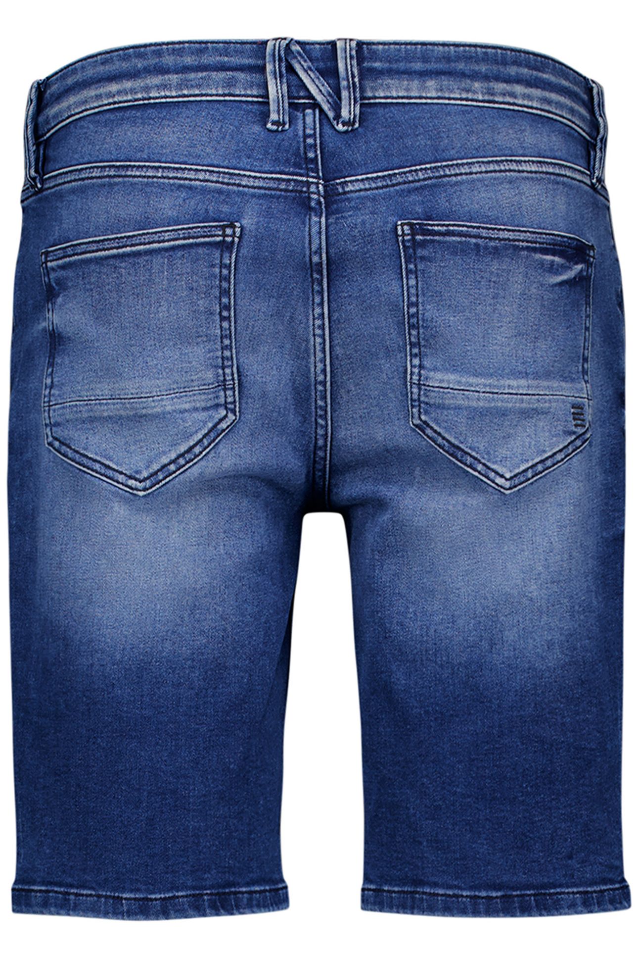 SHORT DENIM STRETCH ELECTRIC BLUE 2