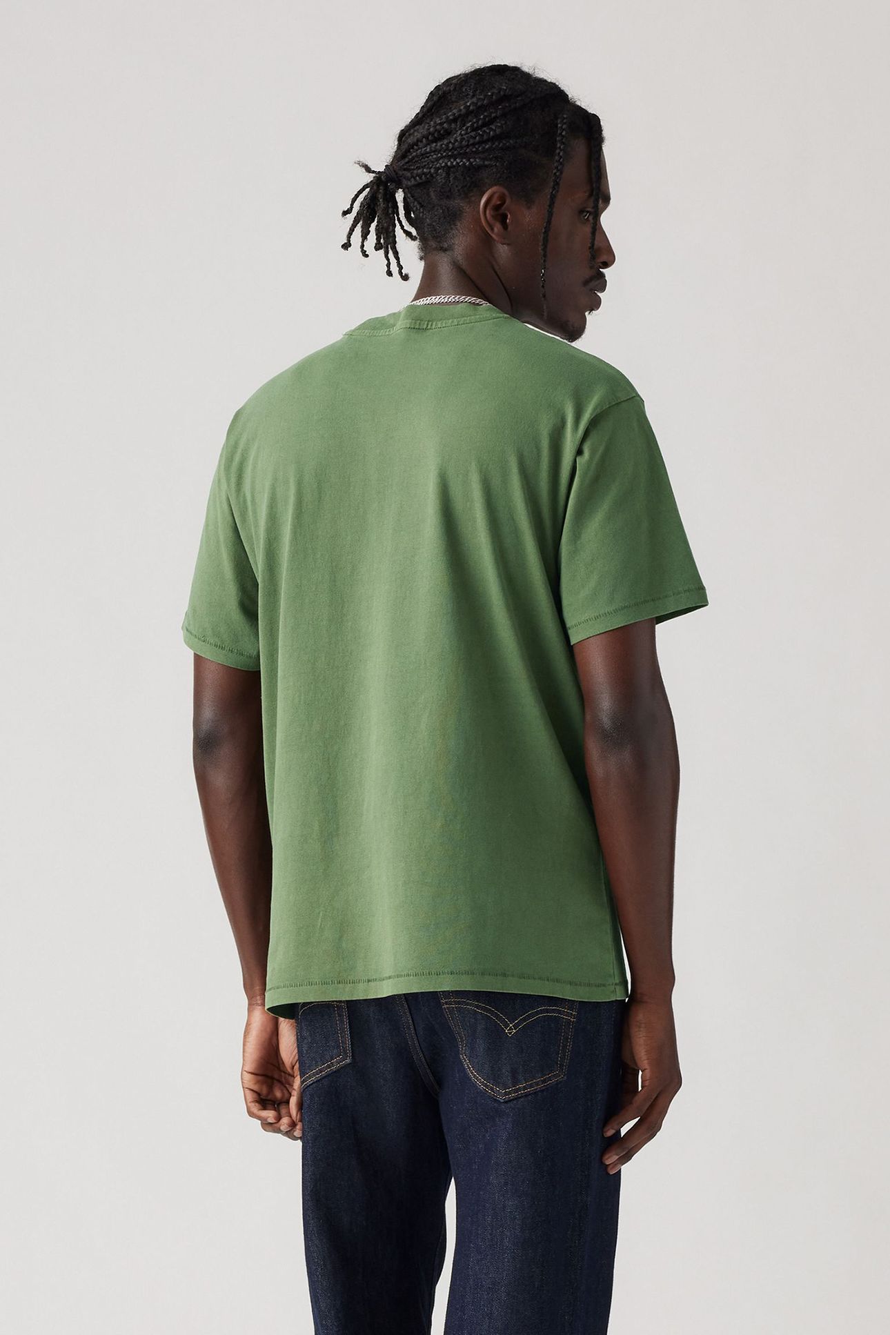 RED TAB VINTAGE TEE GARMENT DYE VINEYAND 2