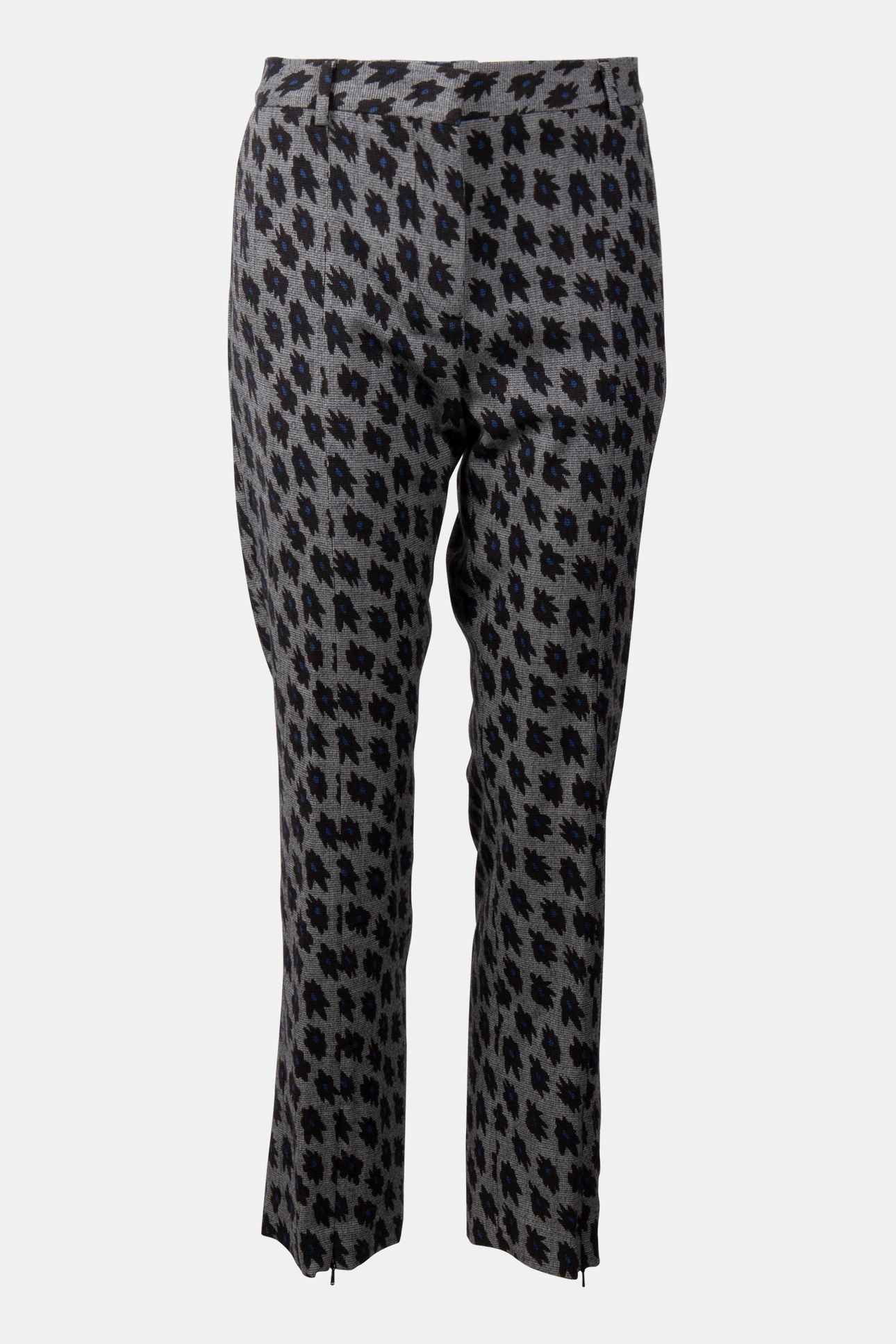 WOMENS TROUSERS BLACK MELANGE 3