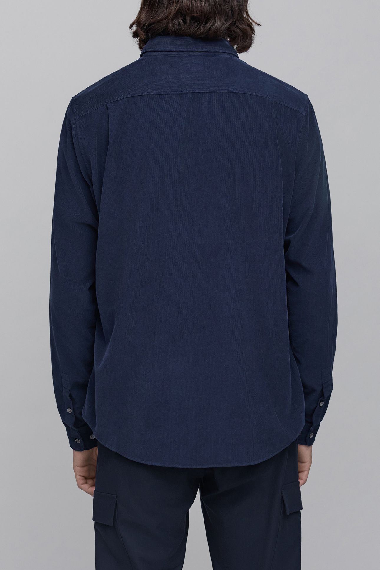 INDIGO VELVET MILLERAIES SHIRT 2
