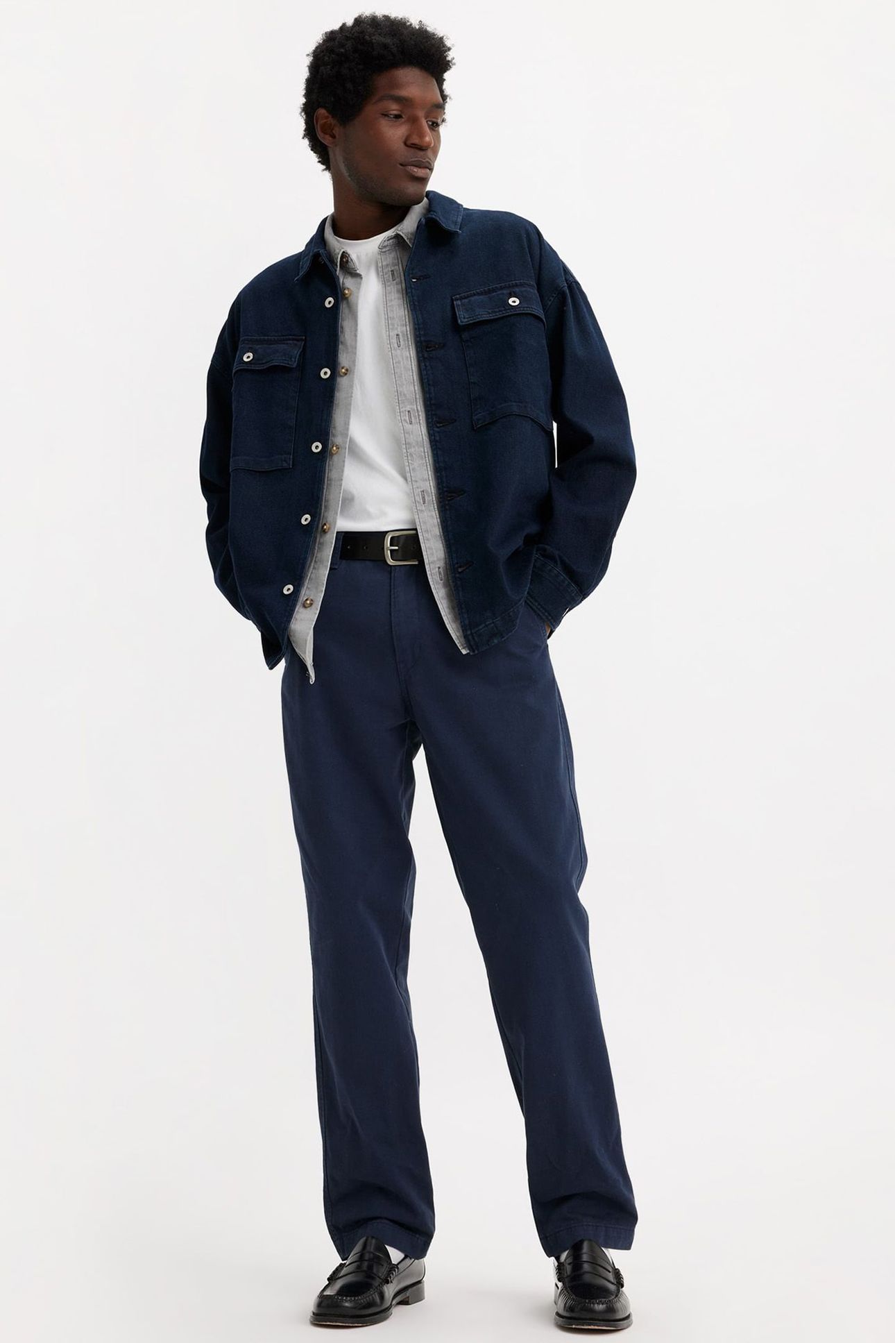 XX CHINO AUTHENTIC RLX NAVYAZER SOFT 6